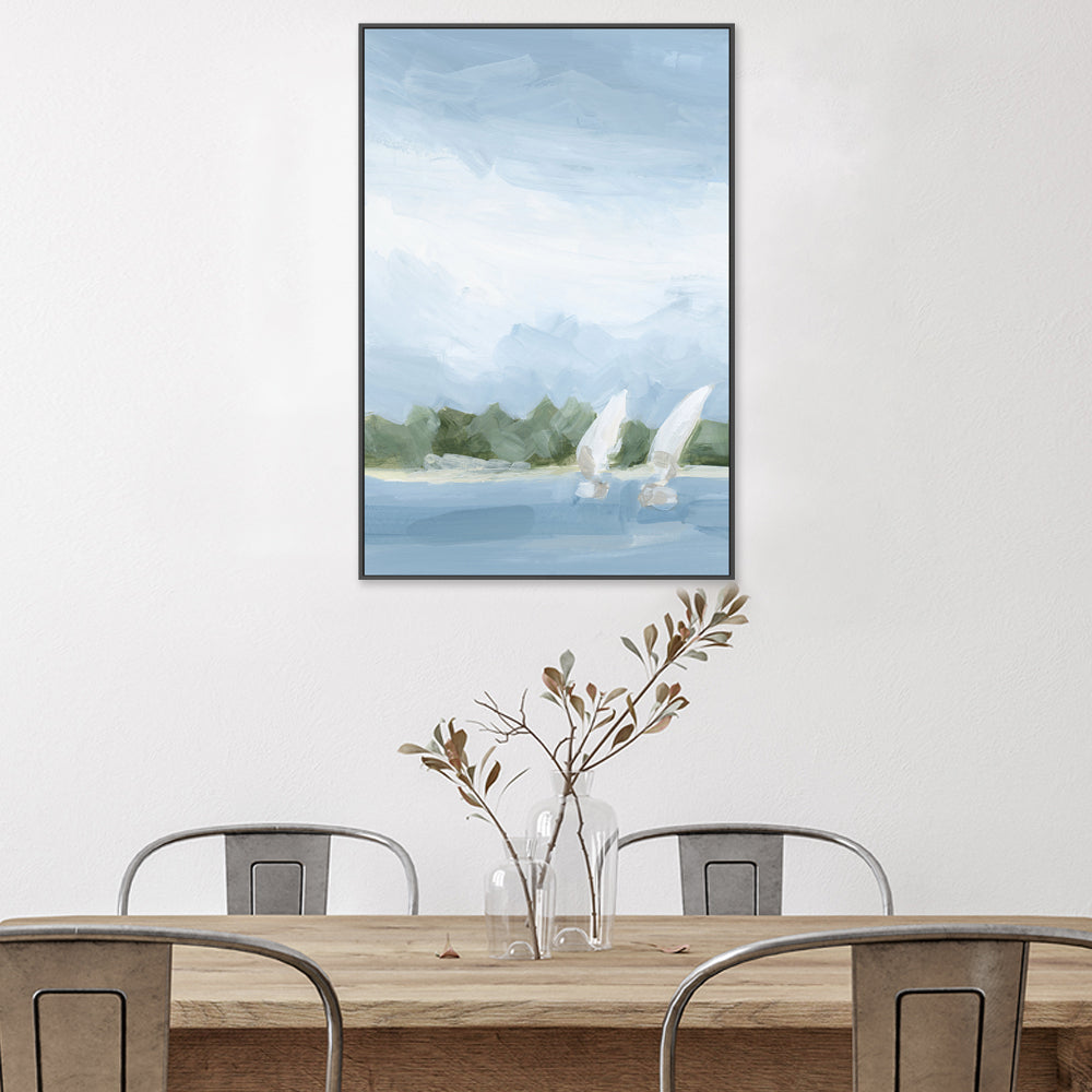 wall-art-print-canvas-poster-framed-A Peaceful Sail , Style A, By Jetty Home , By Jetty Home-2