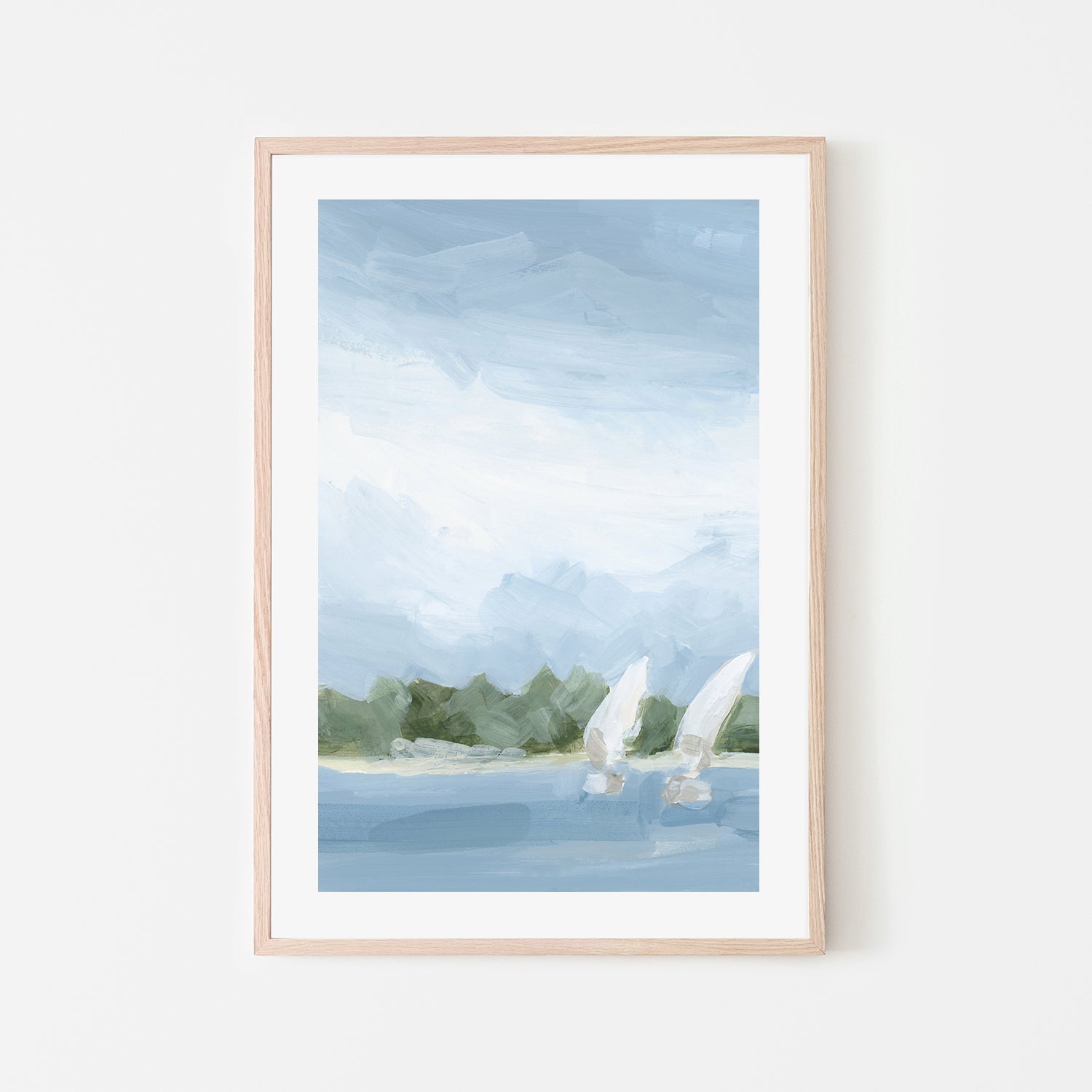 wall-art-print-canvas-poster-framed-A Peaceful Sail , Style A, By Jetty Home , By Jetty Home-6