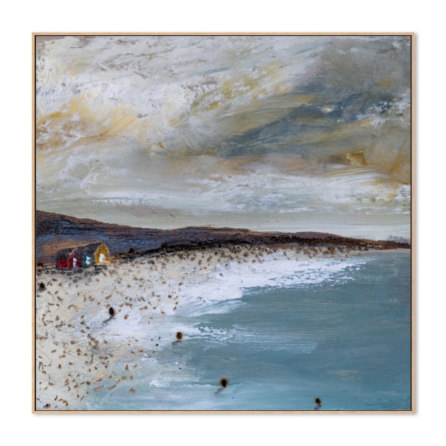 wall-art-print-canvas-poster-framed-A seculded beach-by-Louise O'Hara-Gioia Wall Art