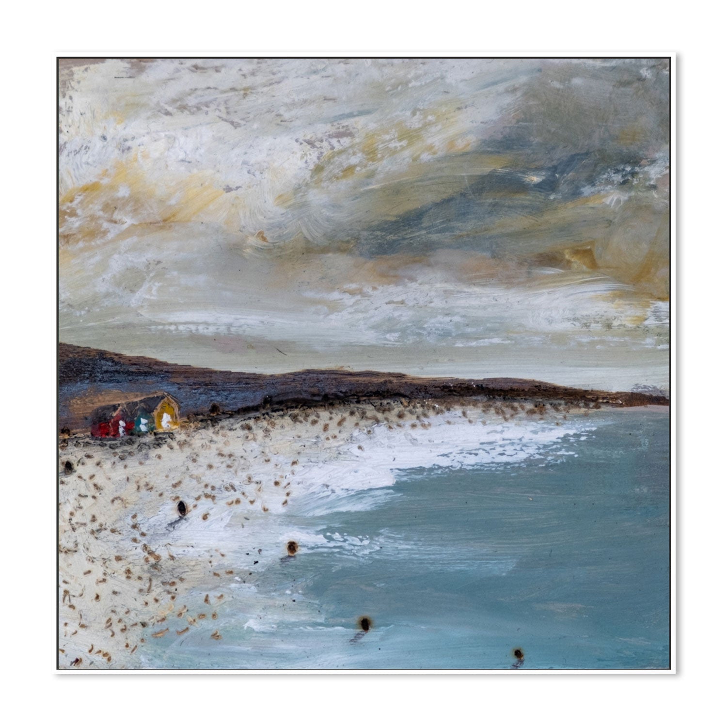 wall-art-print-canvas-poster-framed-A seculded beach-by-Louise O'Hara-Gioia Wall Art