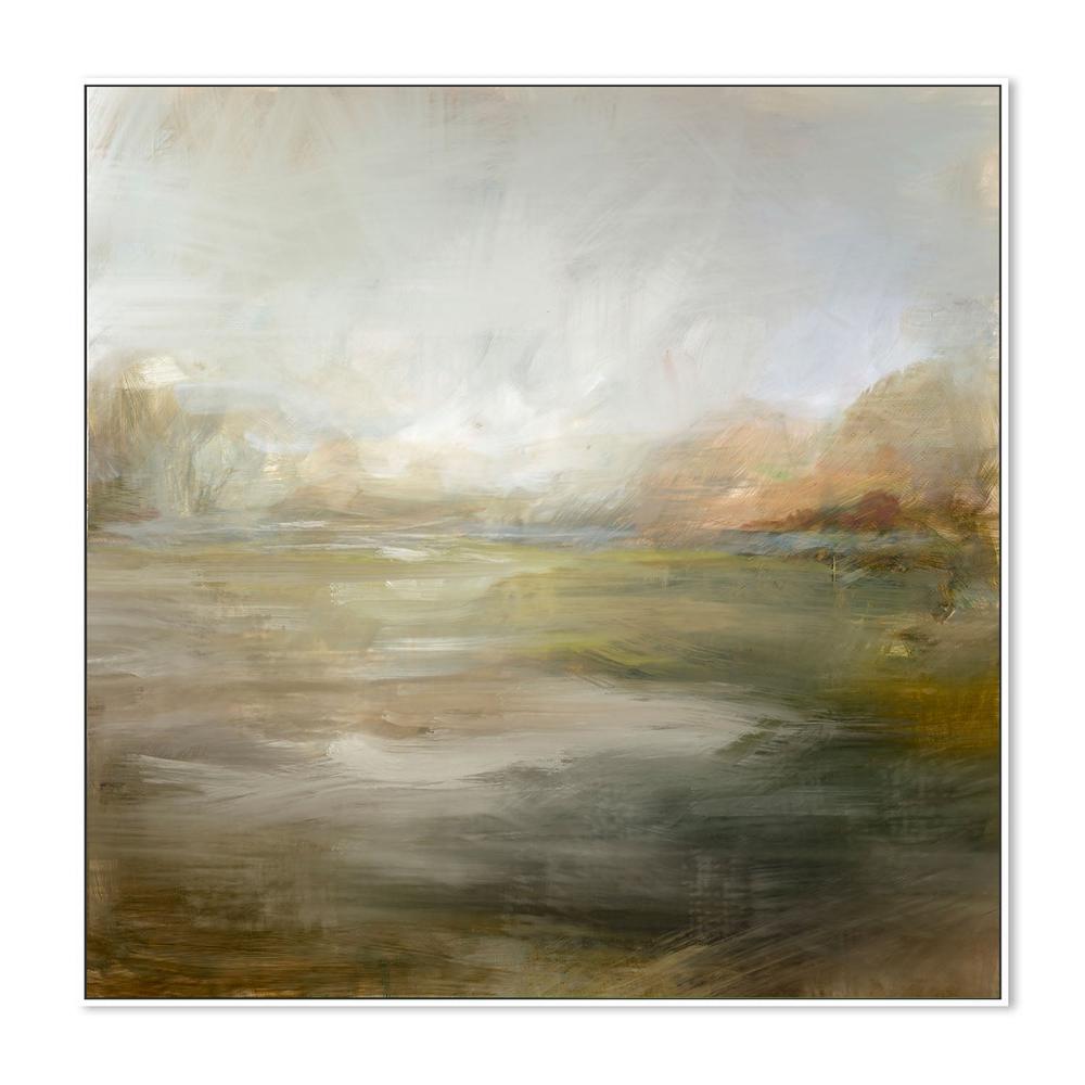 wall-art-print-canvas-poster-framed-A Tranquil Misty Lake-5