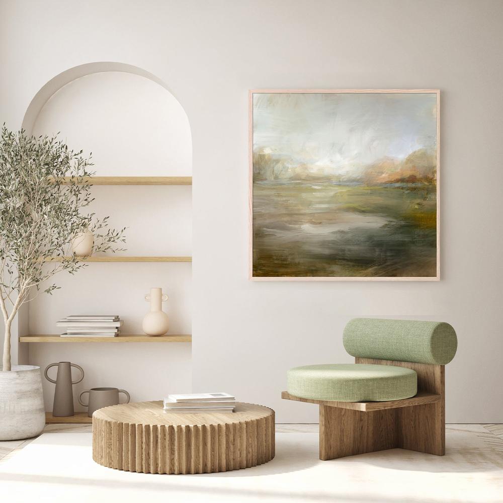 wall-art-print-canvas-poster-framed-A Tranquil Misty Lake-8