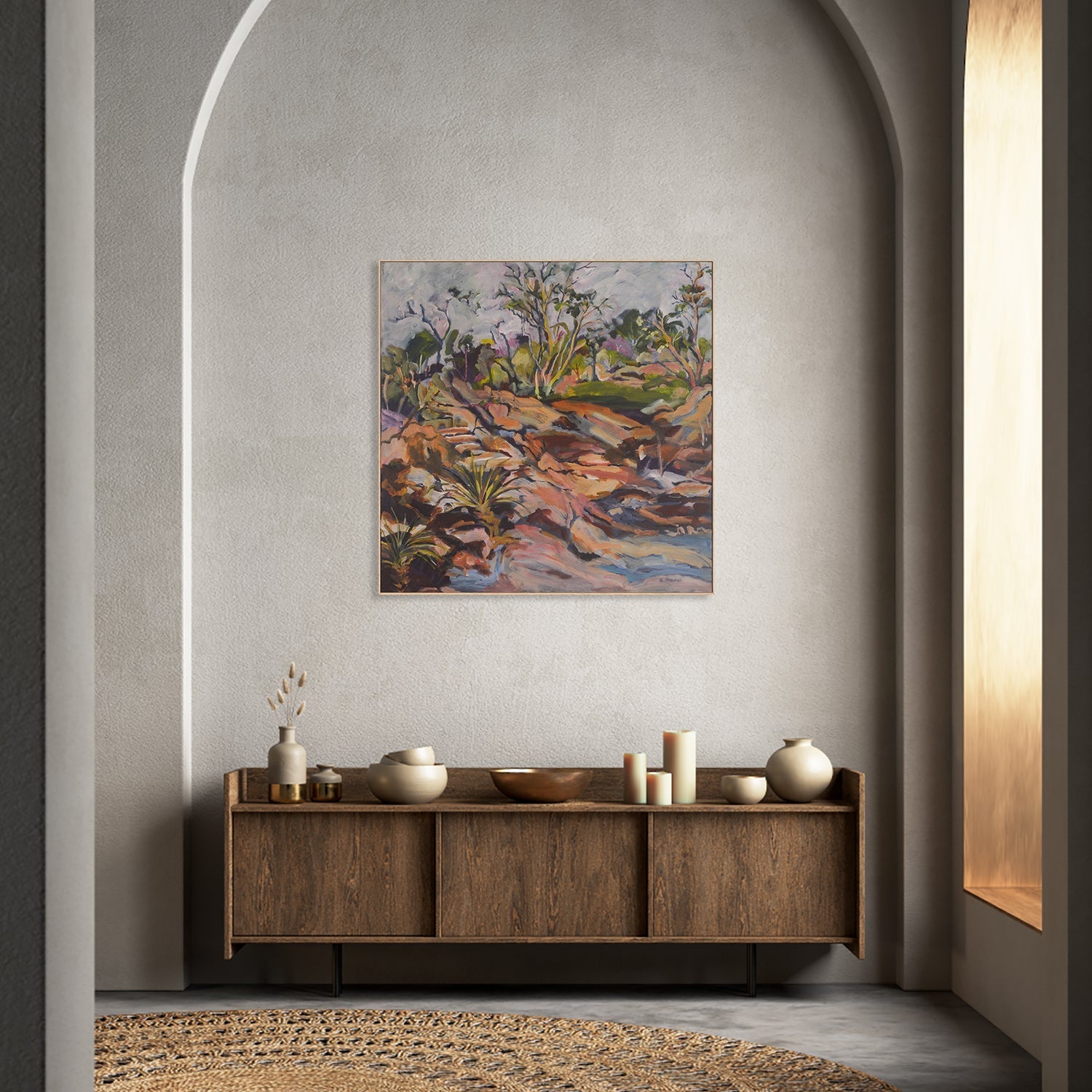 wall-art-print-canvas-poster-framed-A Walk At The Pass , By Christine Read-7