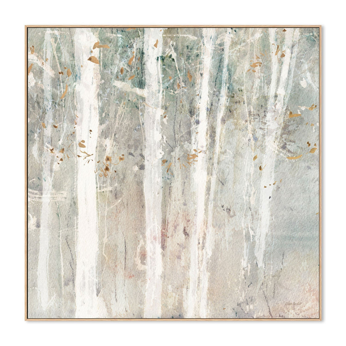wall-art-print-canvas-poster-framed-A Woodland Walk, Style A , By Lisa Audit-GIOIA-WALL-ART