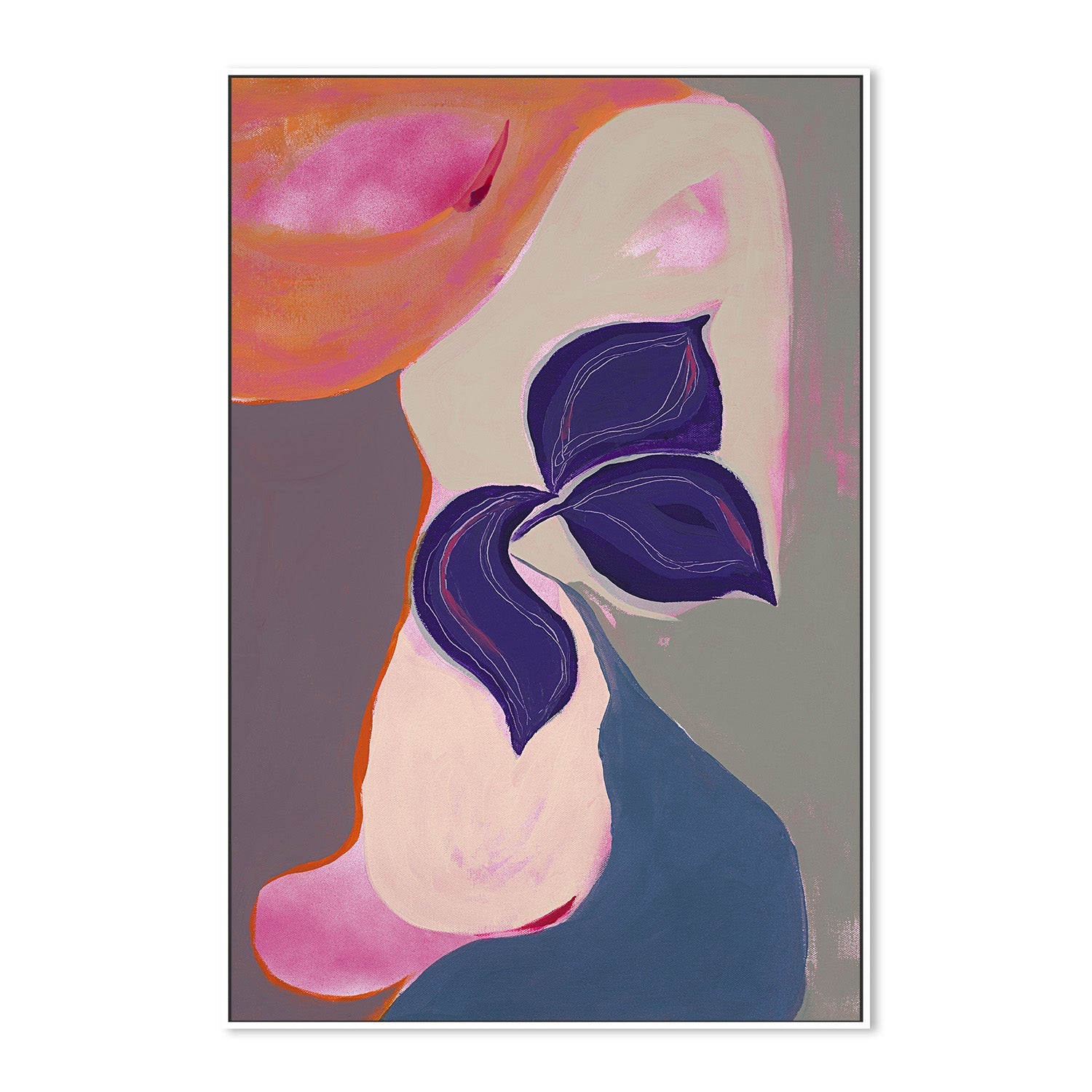 wall-art-print-canvas-poster-framed-Abstract Bloom, Style B , By Lynda Skye-5