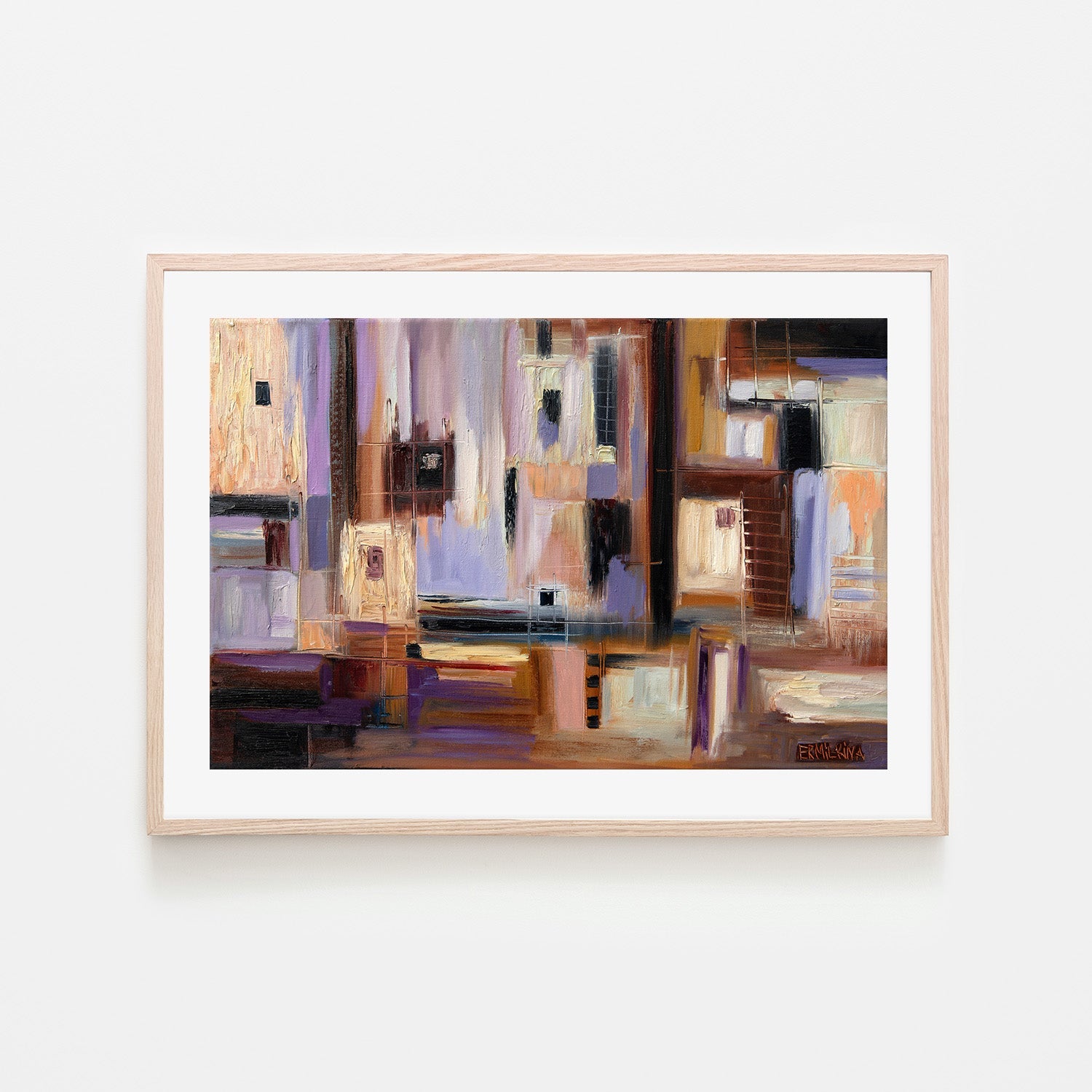 wall-art-print-canvas-poster-framed-Abstract City-6
