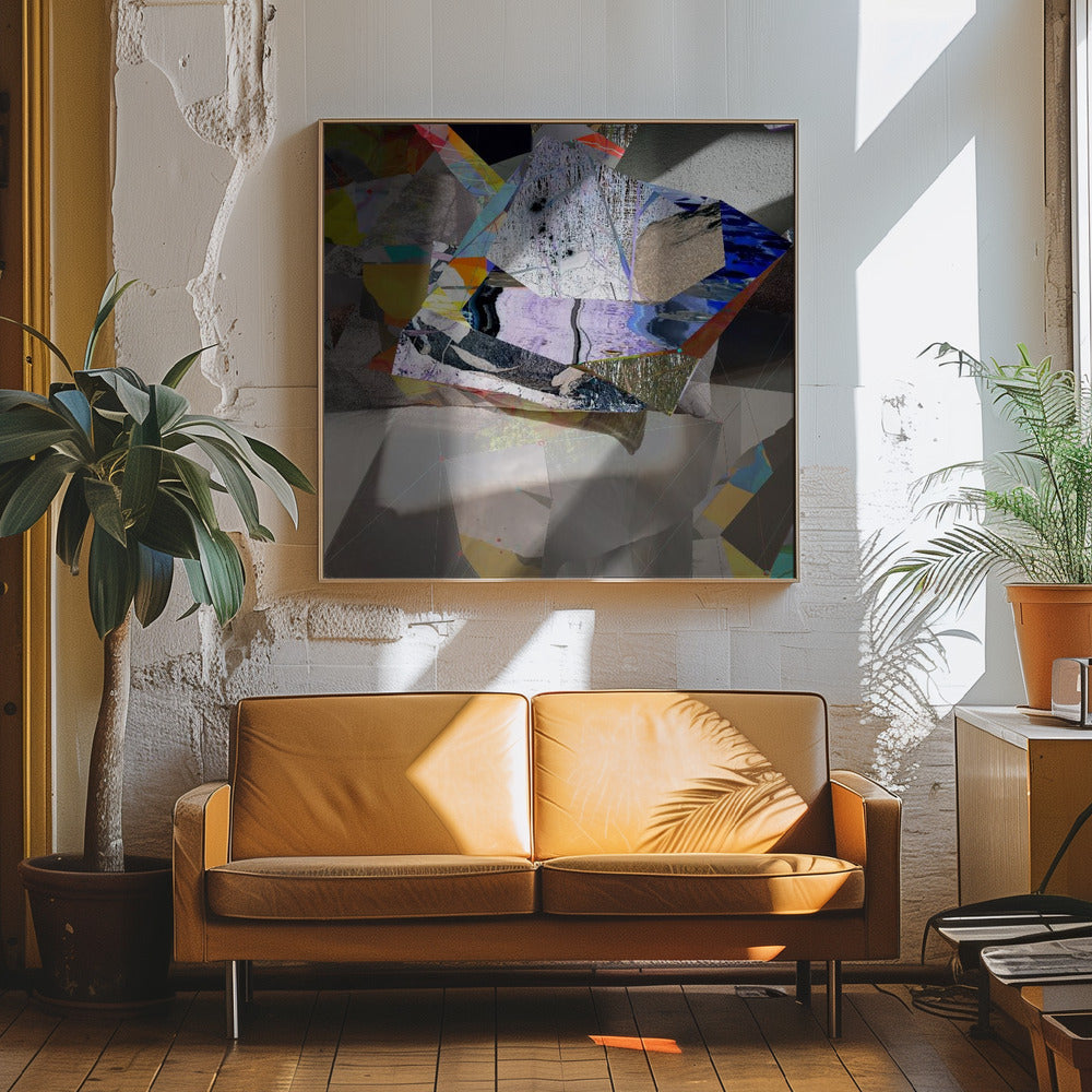 wall-art-print-canvas-poster-framed-Abstract composition No 1 , By Stefan Fransson-4