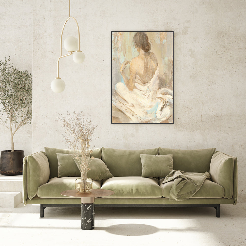 wall-art-print-canvas-poster-framed-Abstract Figure, Style B , By Albena Hristova-GIOIA-WALL-ART