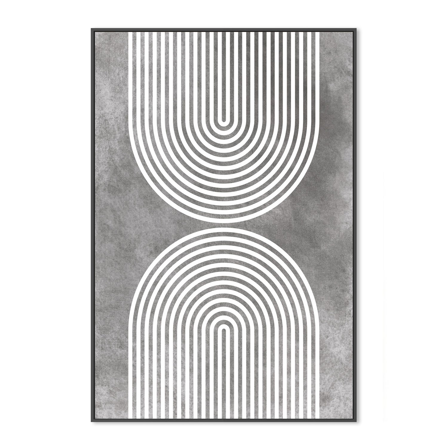 wall-art-print-canvas-poster-framed-Abstract Grey-by-Dear Musketeer Studio-Gioia Wall Art