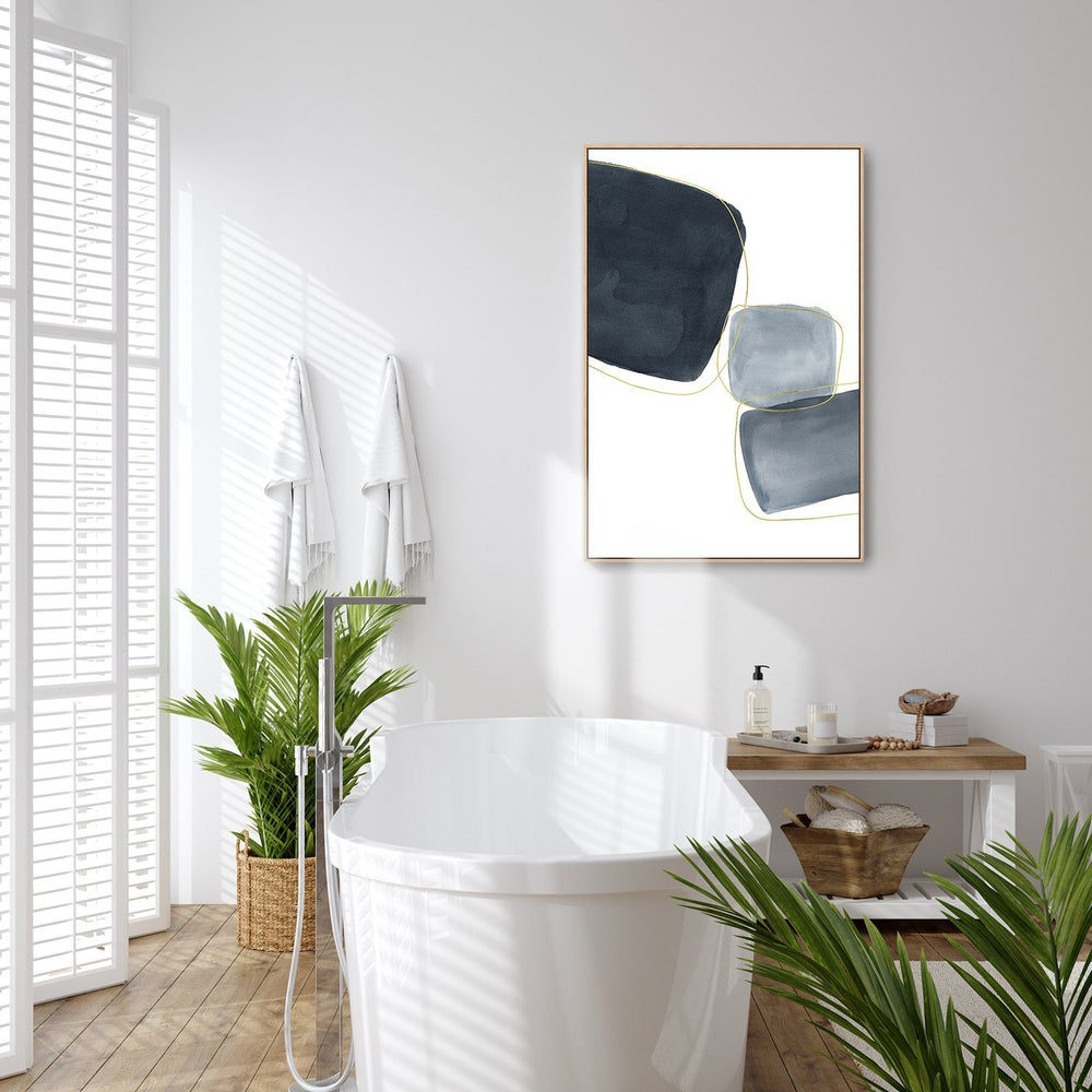 wall-art-print-canvas-poster-framed-Abstract Grey, Style A-by-Danushka Abeygoda-Gioia Wall Art