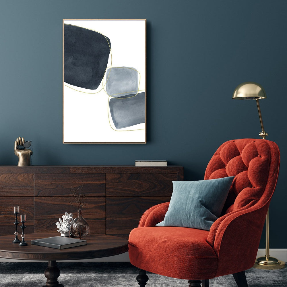 wall-art-print-canvas-poster-framed-Abstract Grey, Style A-by-Danushka Abeygoda-Gioia Wall Art