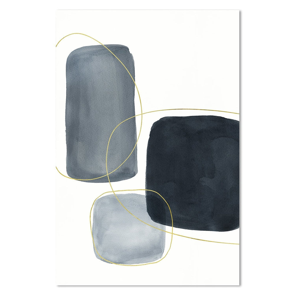 wall-art-print-canvas-poster-framed-Abstract Grey, Style B-by-Danushka Abeygoda-Gioia Wall Art