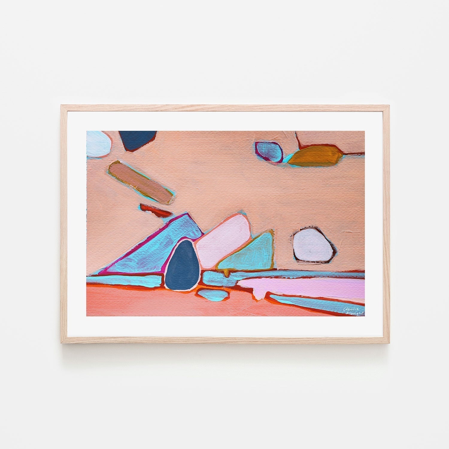 wall-art-print-canvas-poster-framed-Abstract Land And Rock-by-Moments By Charlie-Gioia Wall Art