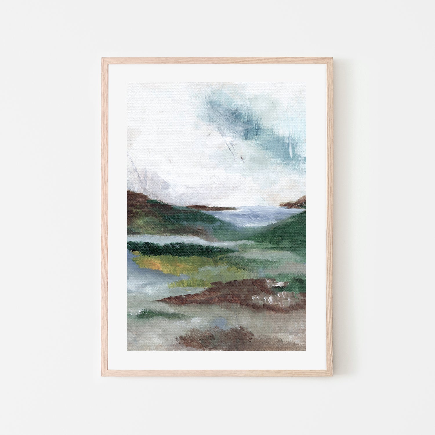 wall-art-print-canvas-poster-framed-Abstract Land , By Nikita Jariwala-6