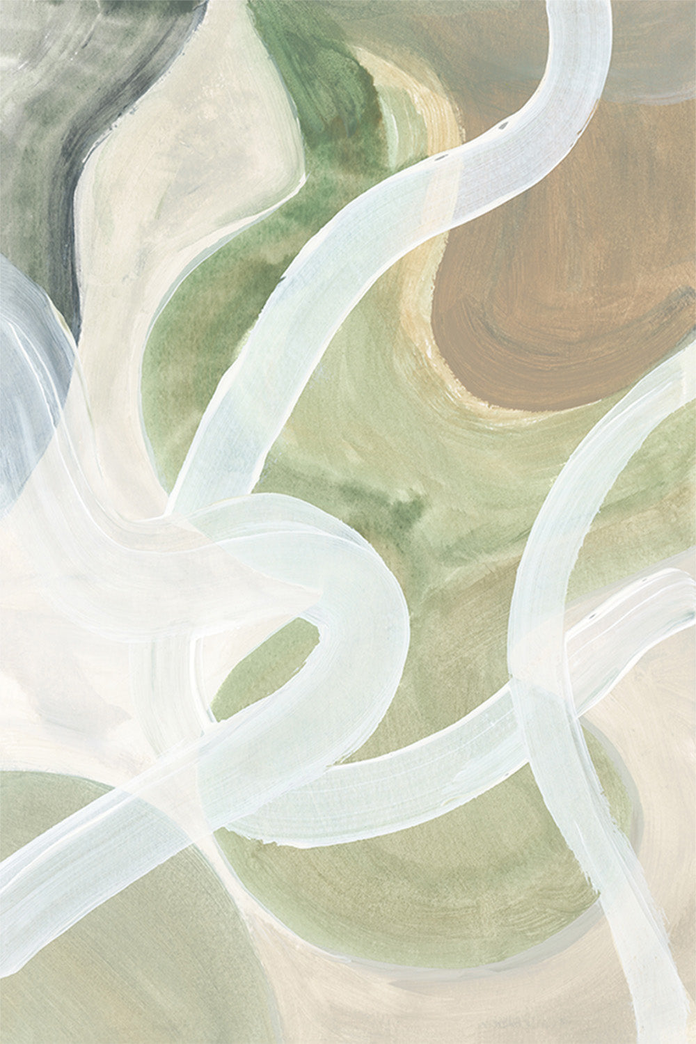 wall-art-print-canvas-poster-framed-Abstract Loops, Style A-1