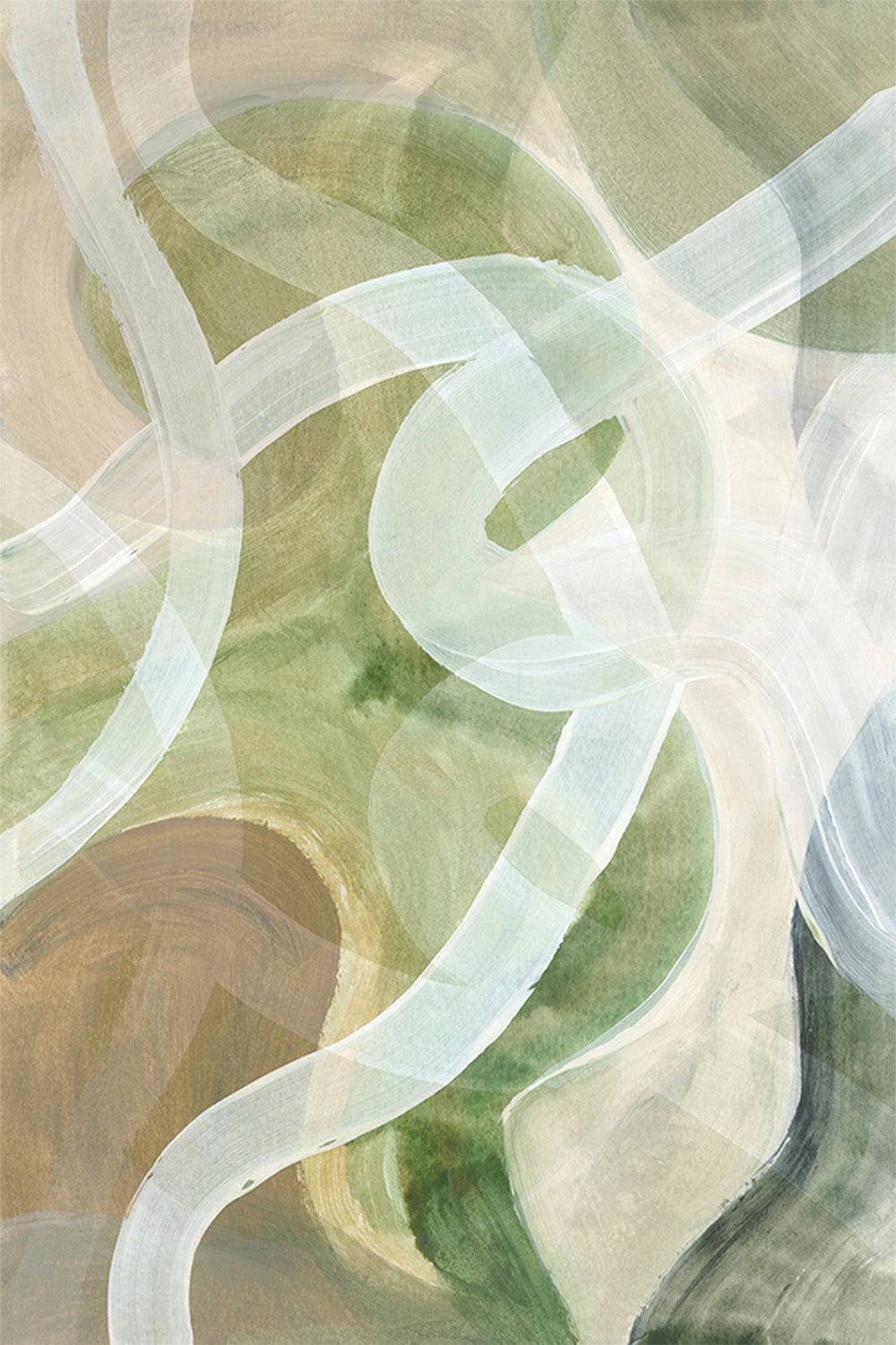 wall-art-print-canvas-poster-framed-Abstract Loops, Style B-1