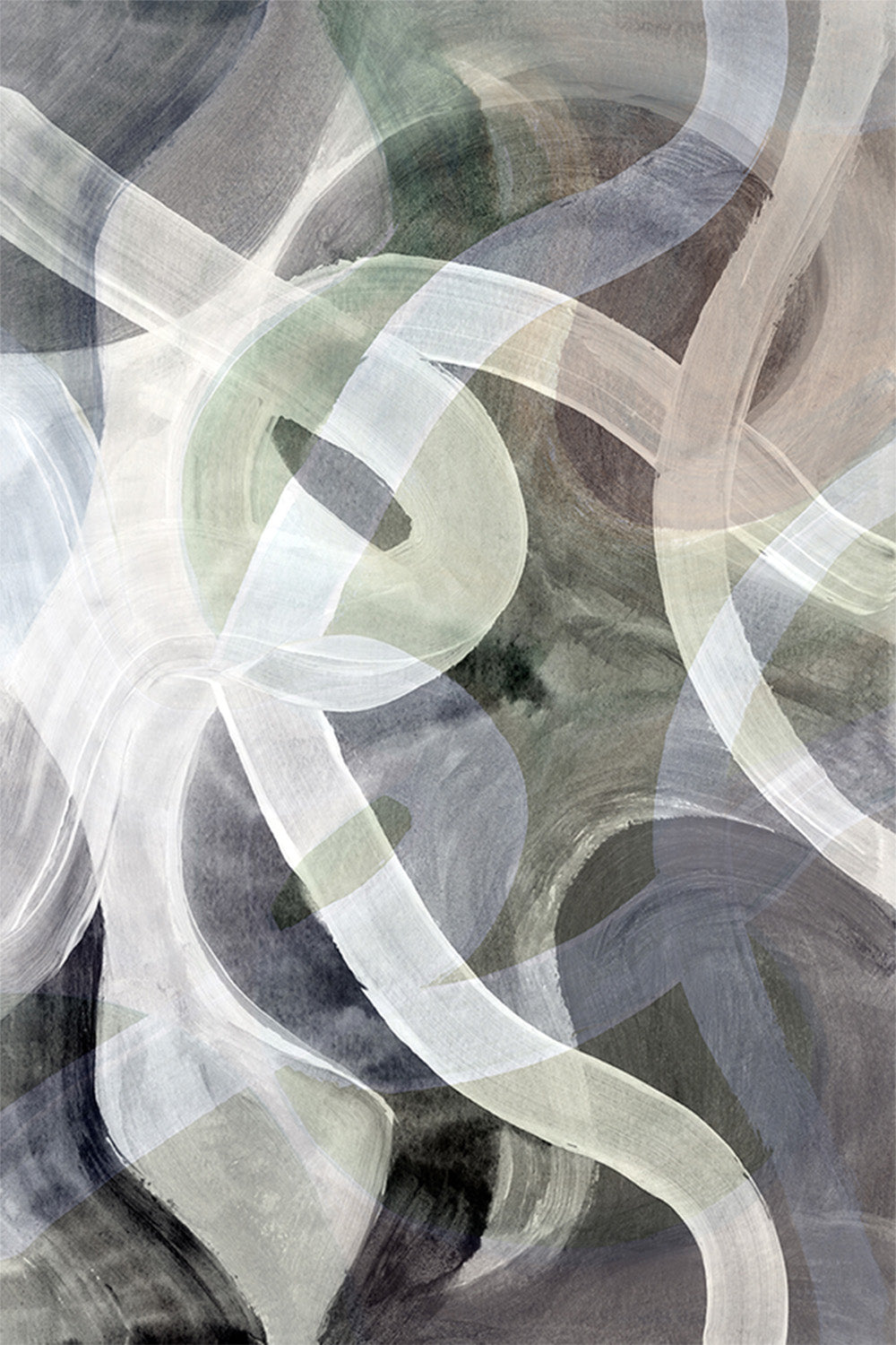 wall-art-print-canvas-poster-framed-Abstract Loops, Style C-1
