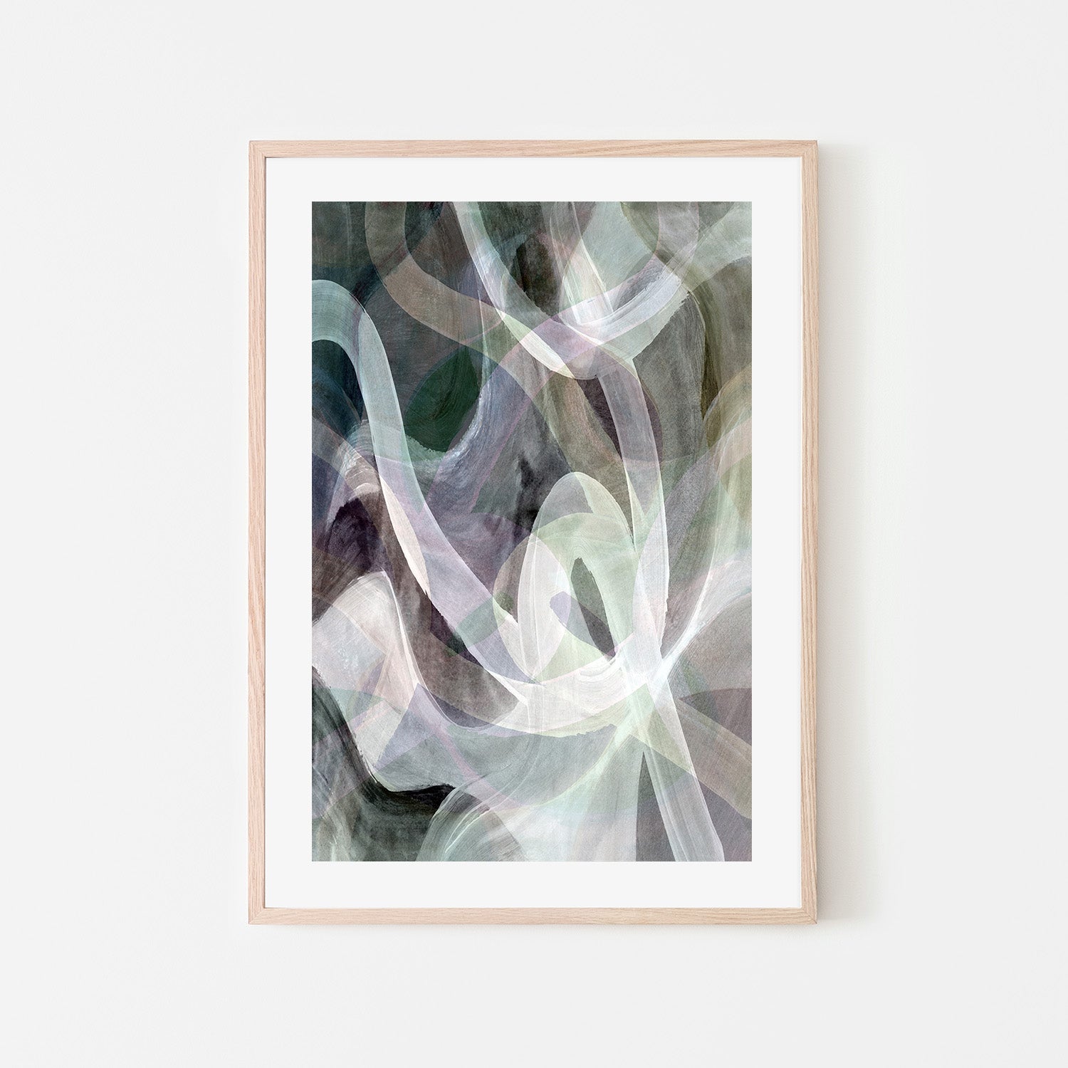 wall-art-print-canvas-poster-framed-Abstract Loops, Style D-6