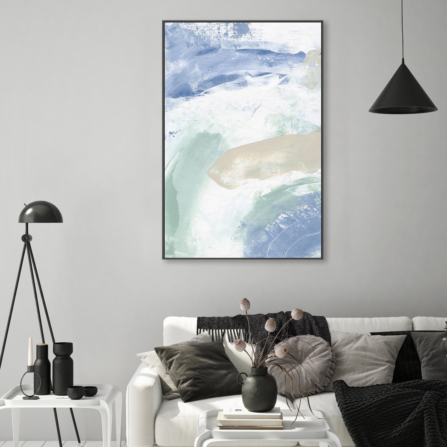 wall-art-print-canvas-poster-framed-Abstract Mist, Style A , By Nikita Jariwala-7