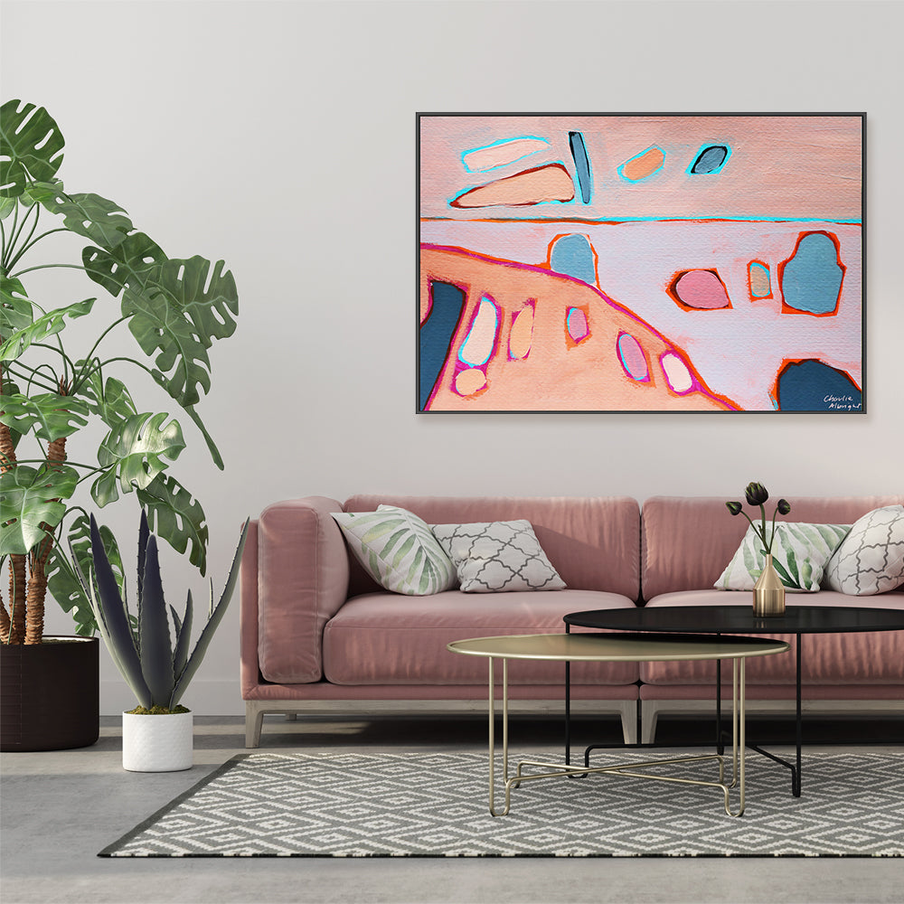 wall-art-print-canvas-poster-framed-Abstract Open Land, Style C-by-Moments By Charlie-Gioia Wall Art