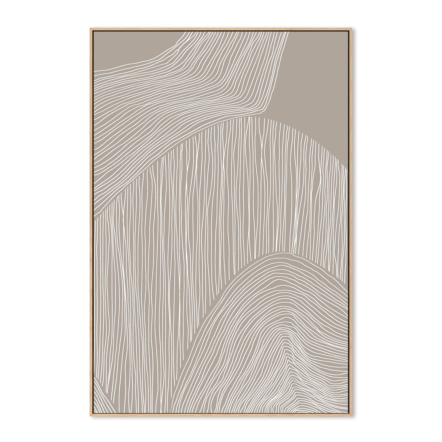 wall-art-print-canvas-poster-framed-Abstract Organic Lines-4