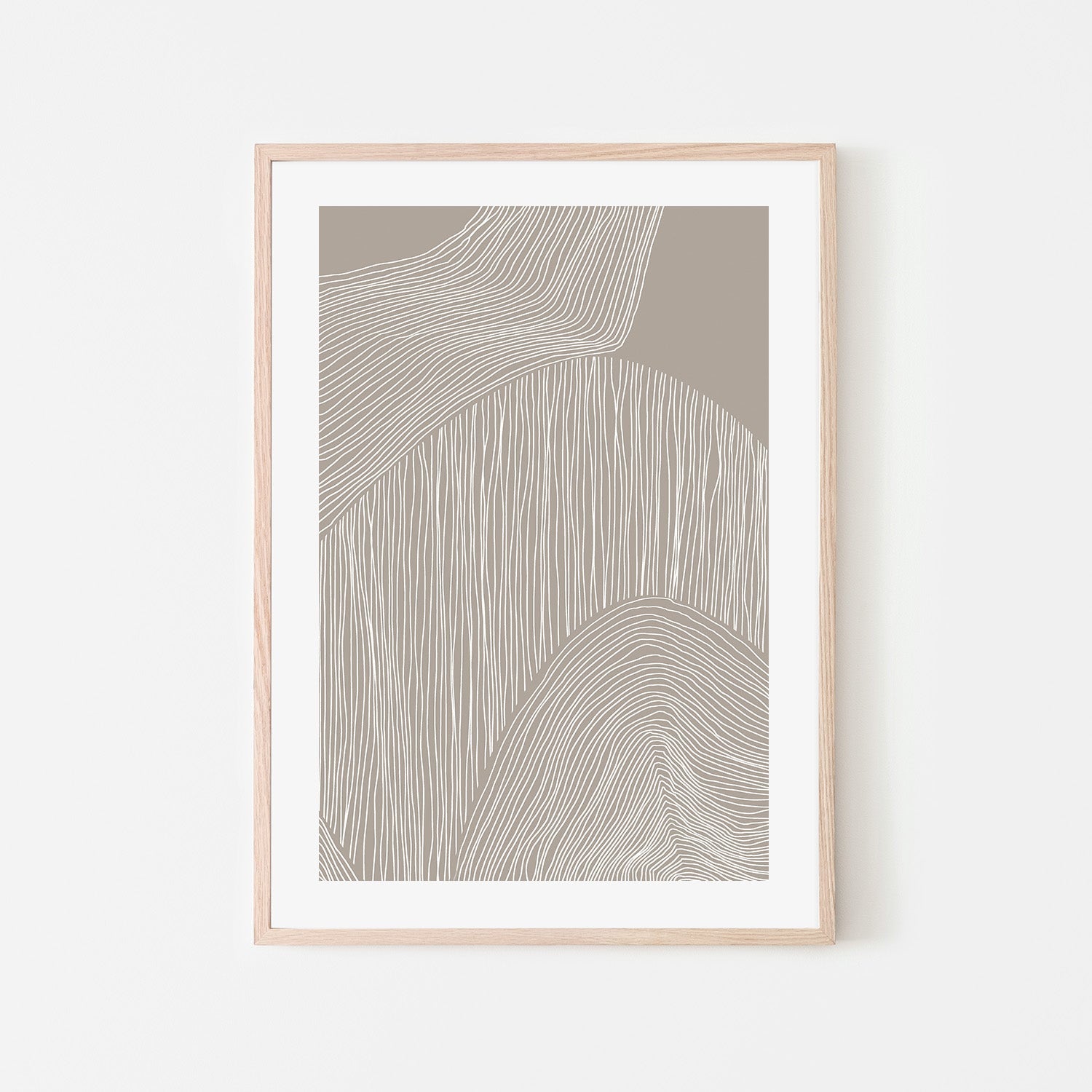 wall-art-print-canvas-poster-framed-Abstract Organic Lines-6
