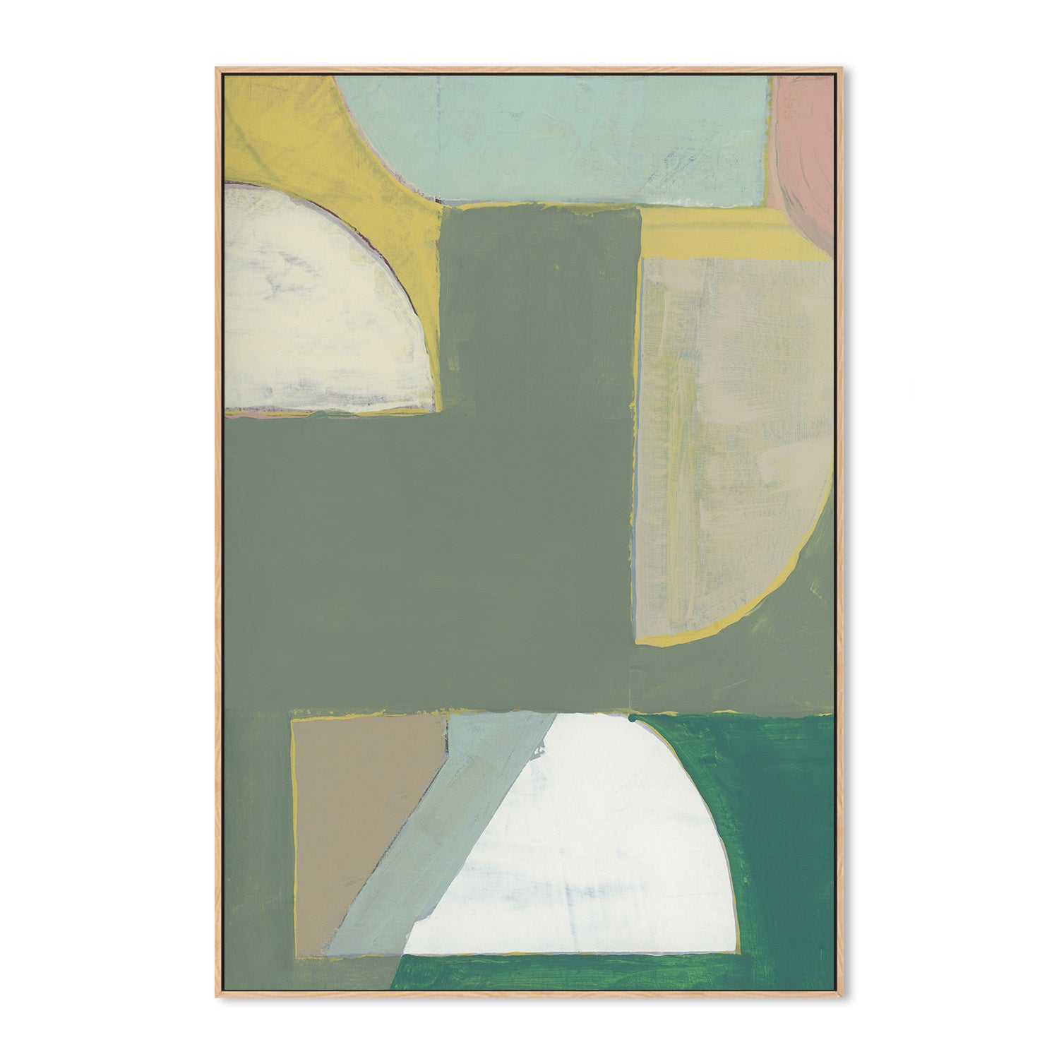 wall-art-print-canvas-poster-framed-Abstract Painting, Style A-4