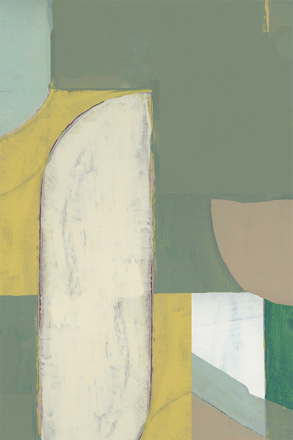 wall-art-print-canvas-poster-framed-Abstract Painting, Style C-1