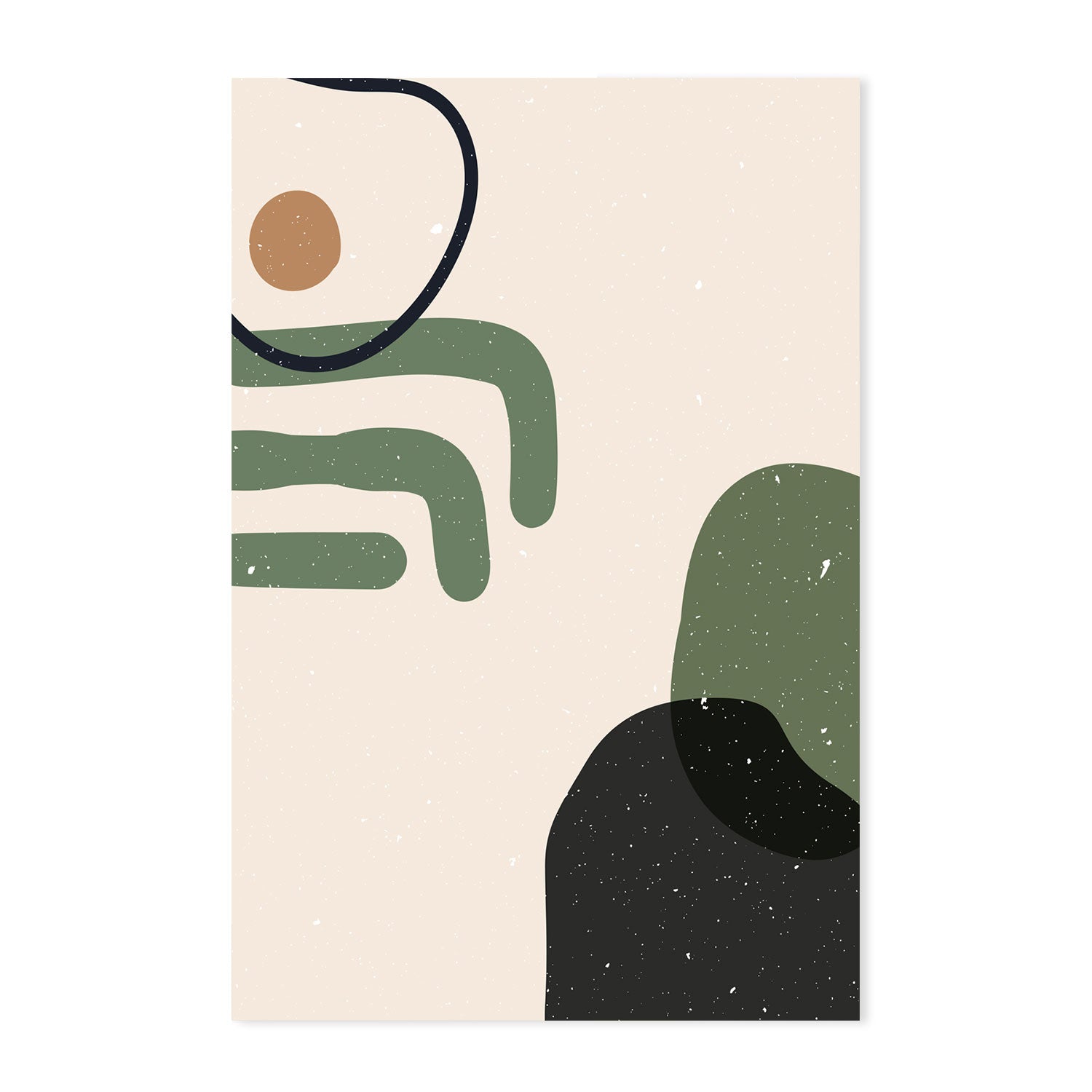 wall-art-print-canvas-poster-framed-Abstract Shapes In Motion, Style A-GIOIA-WALL-ART