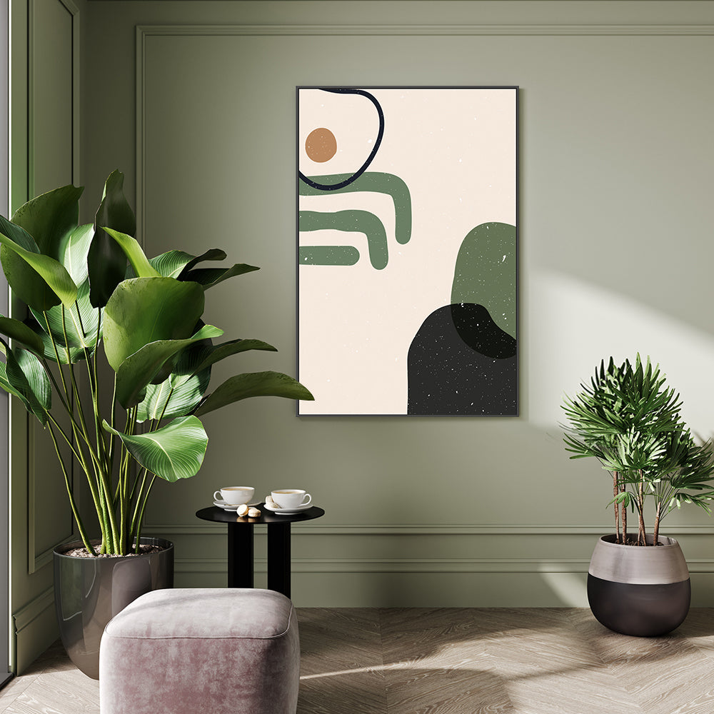 wall-art-print-canvas-poster-framed-Abstract Shapes In Motion, Style A-GIOIA-WALL-ART