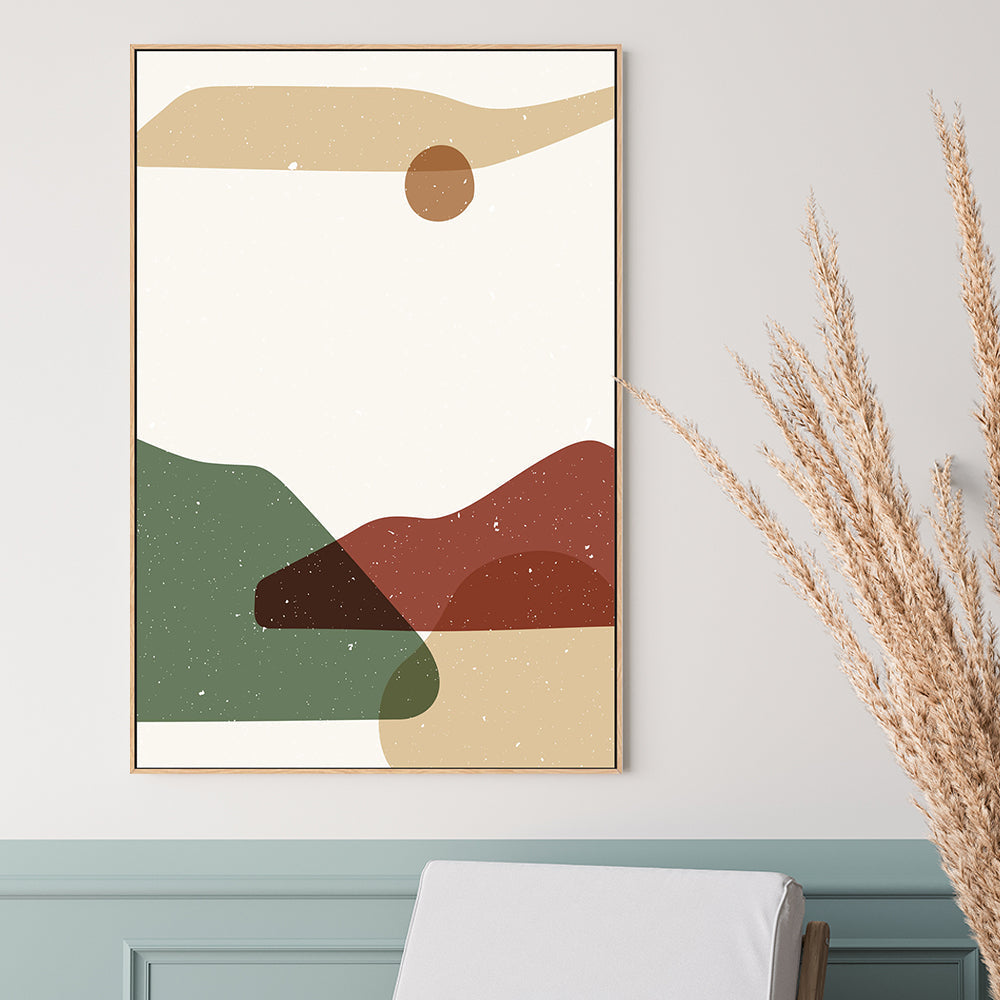 wall-art-print-canvas-poster-framed-Abstract Shapes In Motion, Style D-GIOIA-WALL-ART