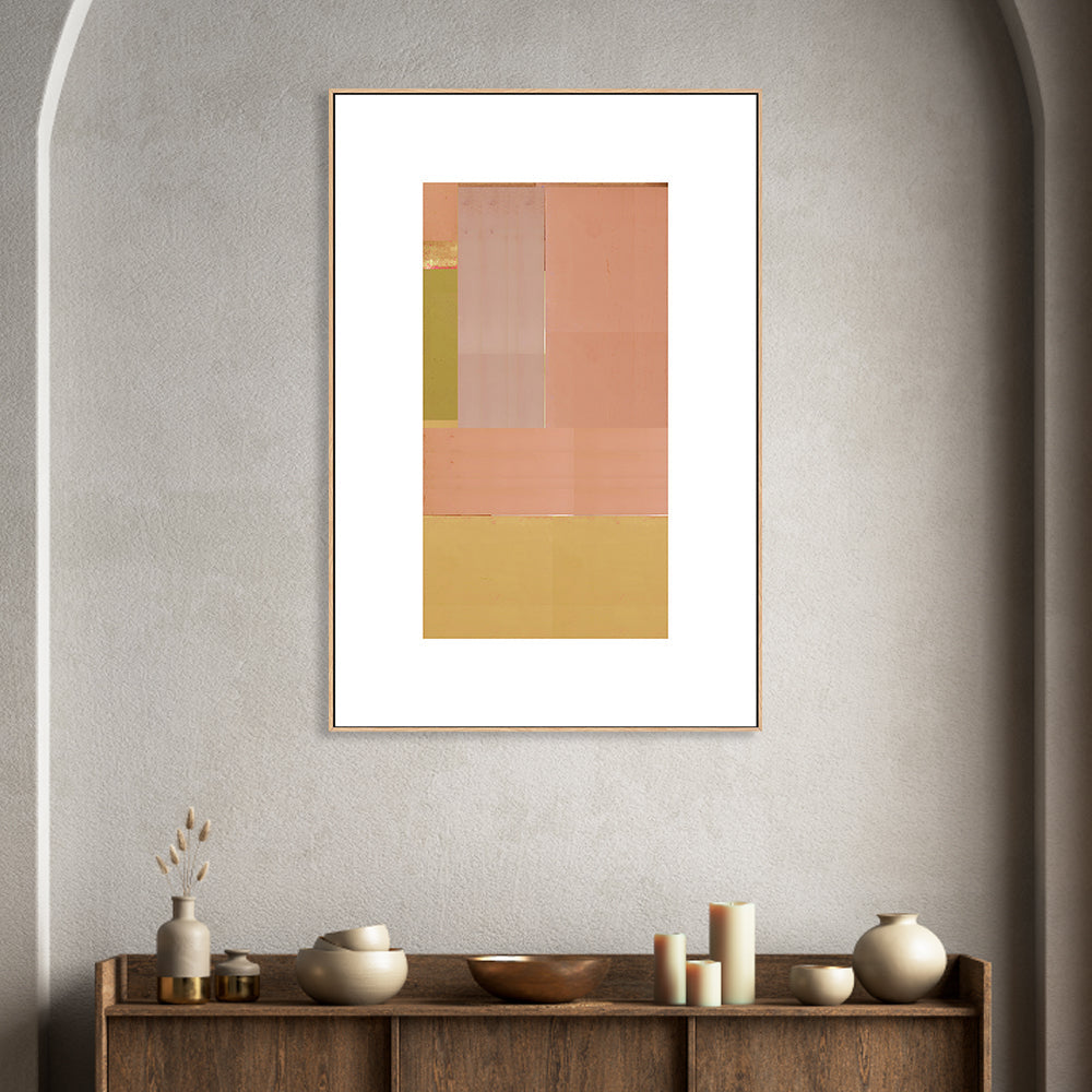 wall-art-print-canvas-poster-framed-Abstract Textured Composition, Style D-2