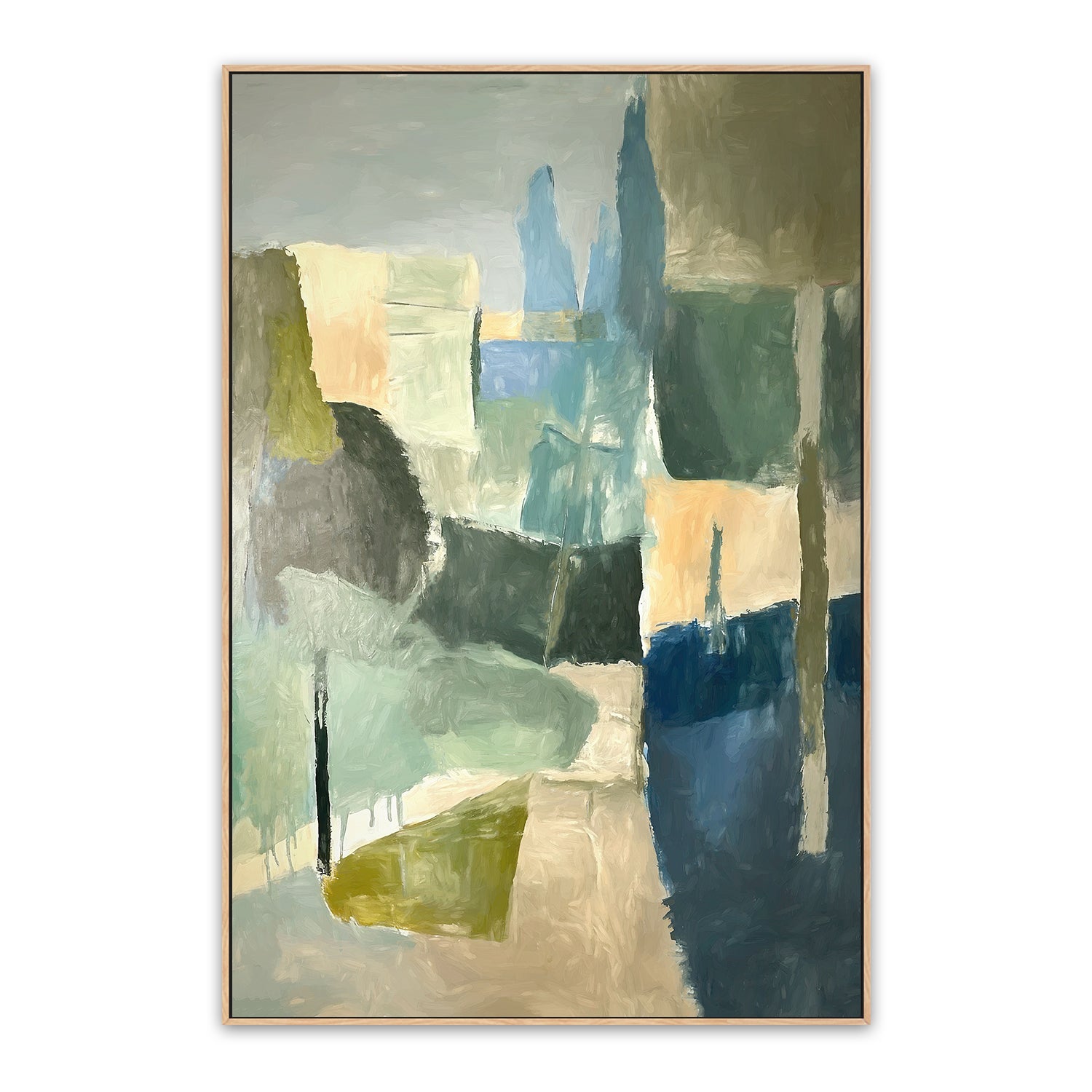 wall-art-print-canvas-poster-framed-Abstract Tree Scape , Style A, By Accent Art Studio , By Accent Art Studio-4