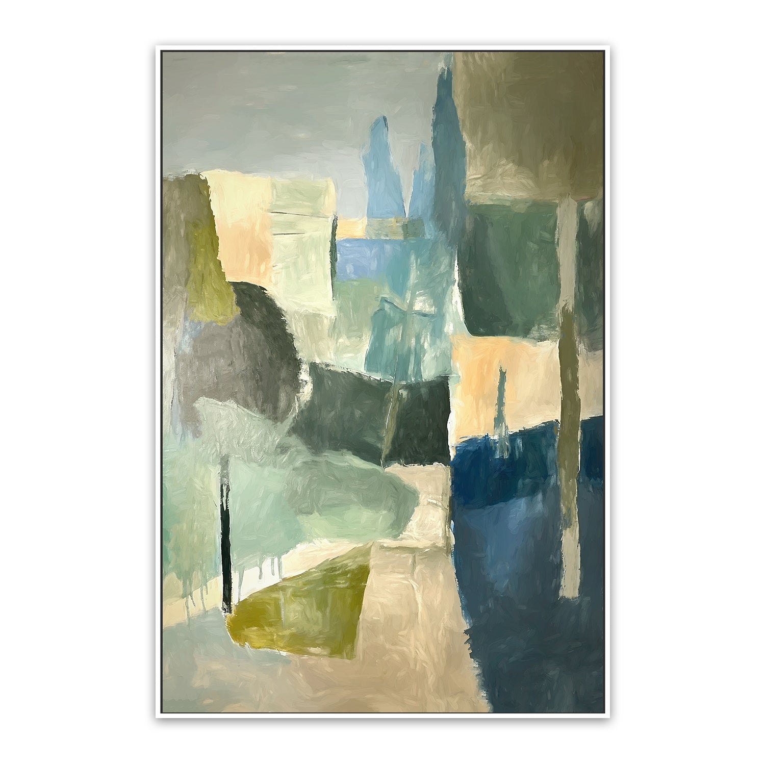 wall-art-print-canvas-poster-framed-Abstract Tree Scape , Style A, By Accent Art Studio , By Accent Art Studio-5