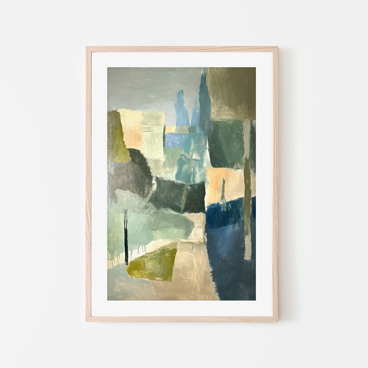 wall-art-print-canvas-poster-framed-Abstract Tree Scape , Style A, By Accent Art Studio , By Accent Art Studio-6