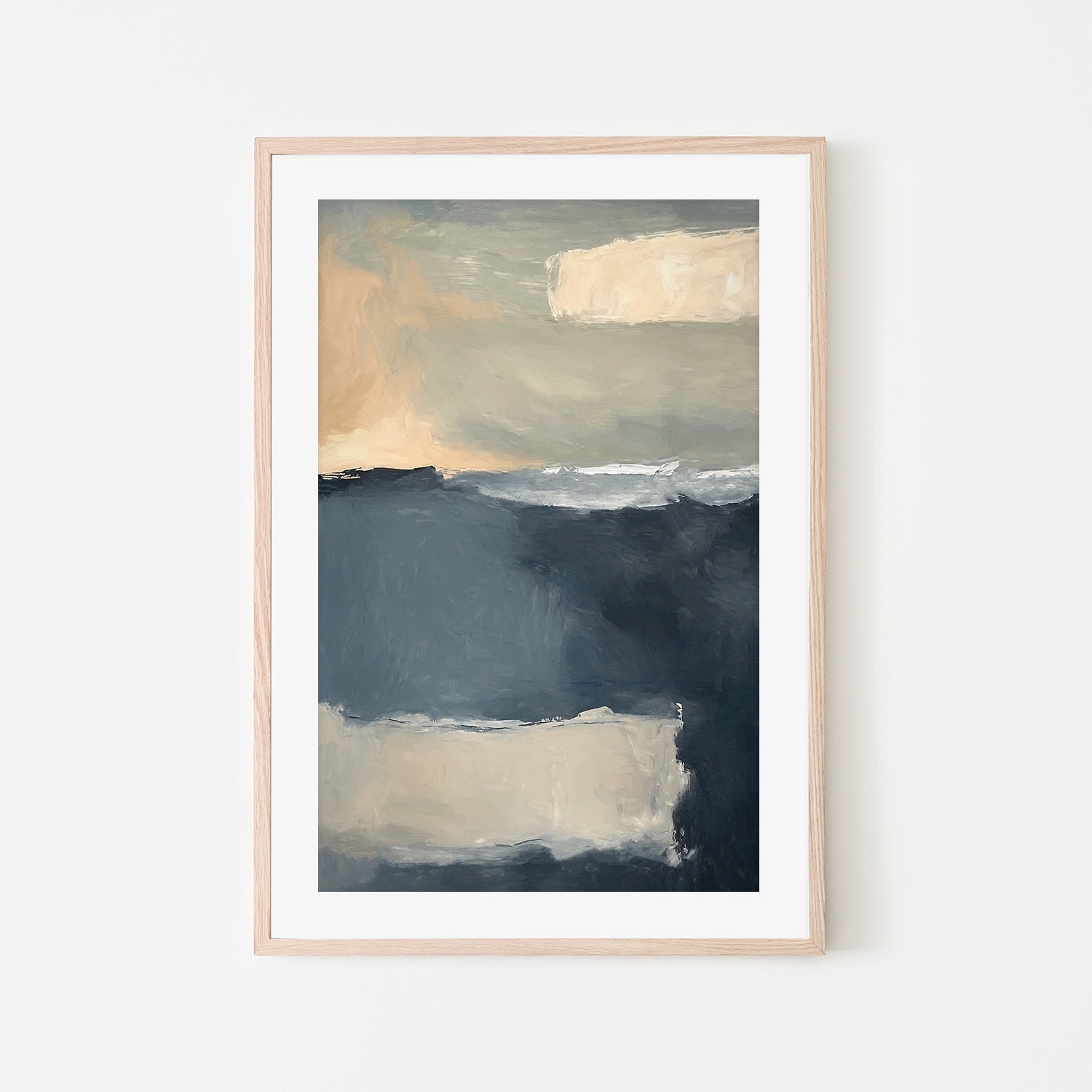 wall-art-print-canvas-poster-framed-Abstract Tree Scape , Style D, By Accent Art Studio , By Accent Art Studio-6