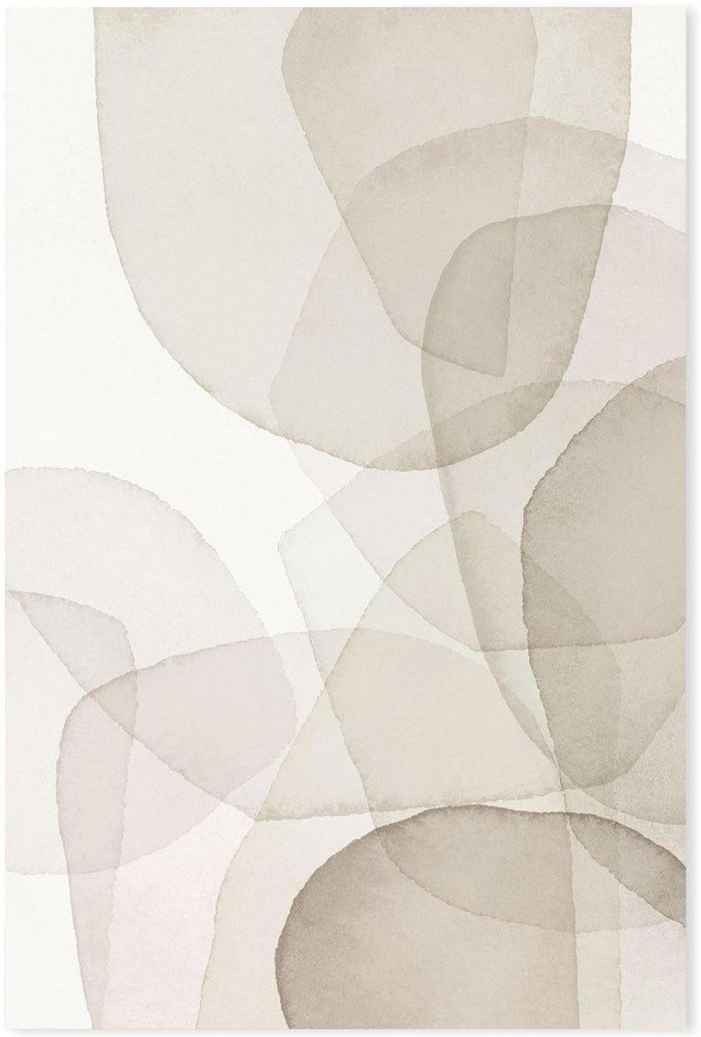 wall-art-print-canvas-poster-framed-Abstract White Petal-by-Dear Musketeer Studio-Gioia Wall Art