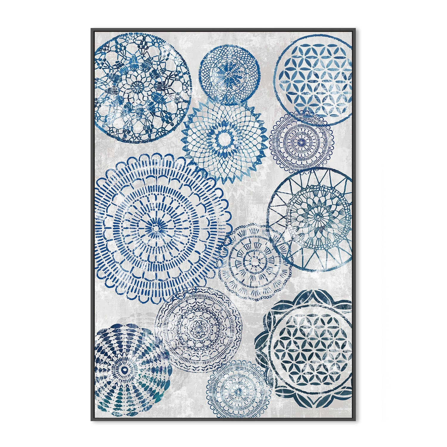 wall-art-print-canvas-poster-framed-Adorned Silver , By Tom Reeves-3