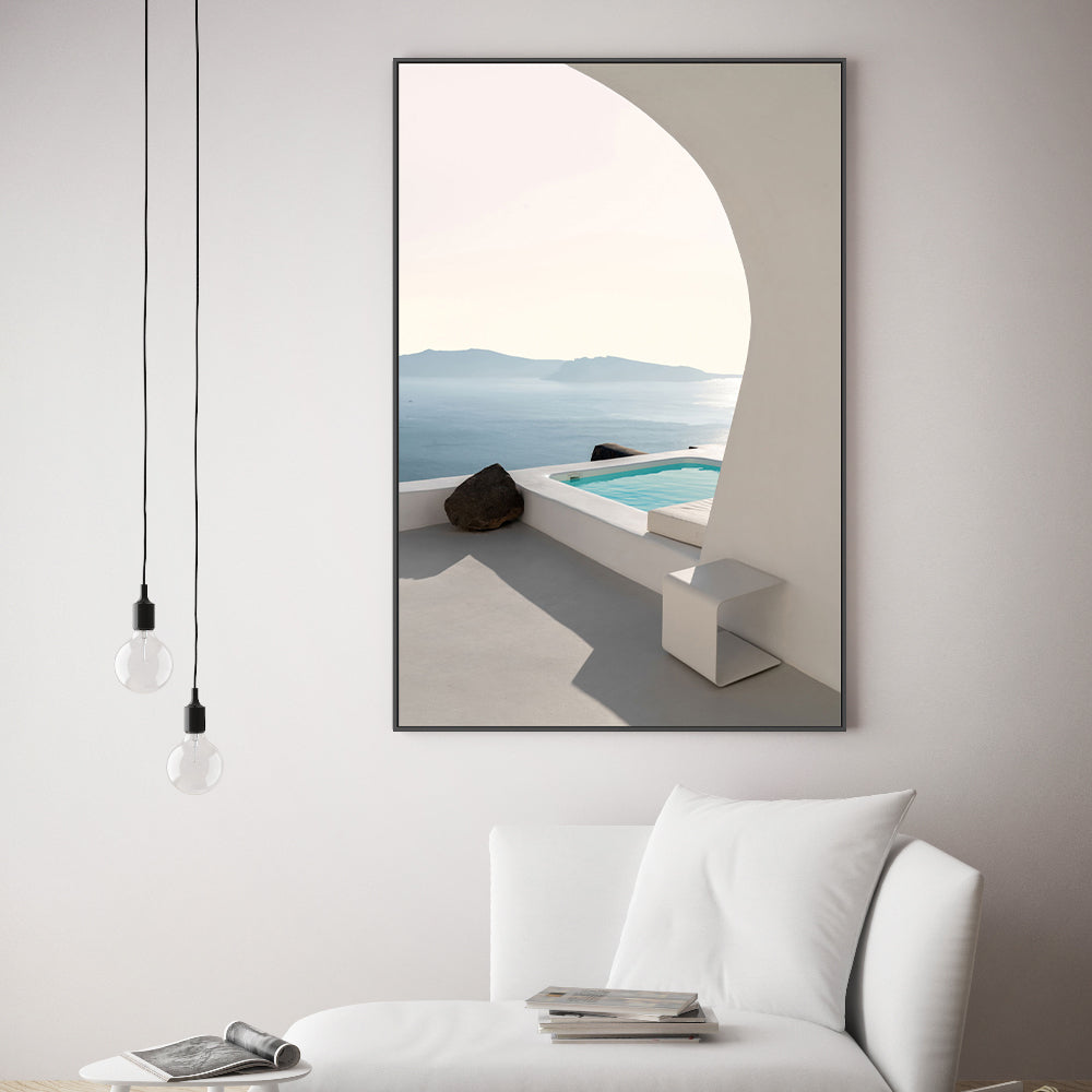 wall-art-print-canvas-poster-framed-Aenaon Seaview, By Minorstep-GIOIA-WALL-ART