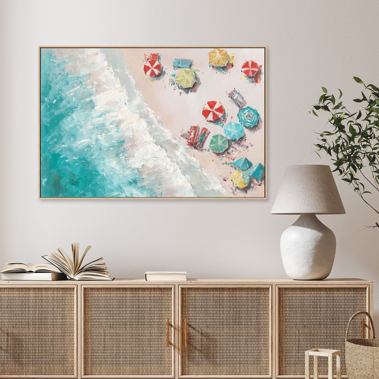 wall-art-print-canvas-poster-framed-Aerial Beach-2