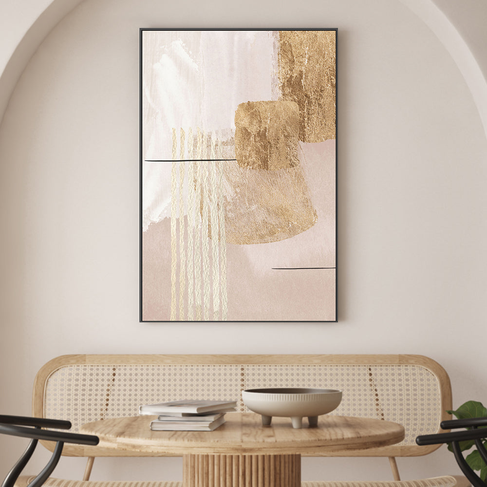 wall-art-print-canvas-poster-framed-Aesthetic Gold, Style A , By Sally Ann Moss-GIOIA-WALL-ART
