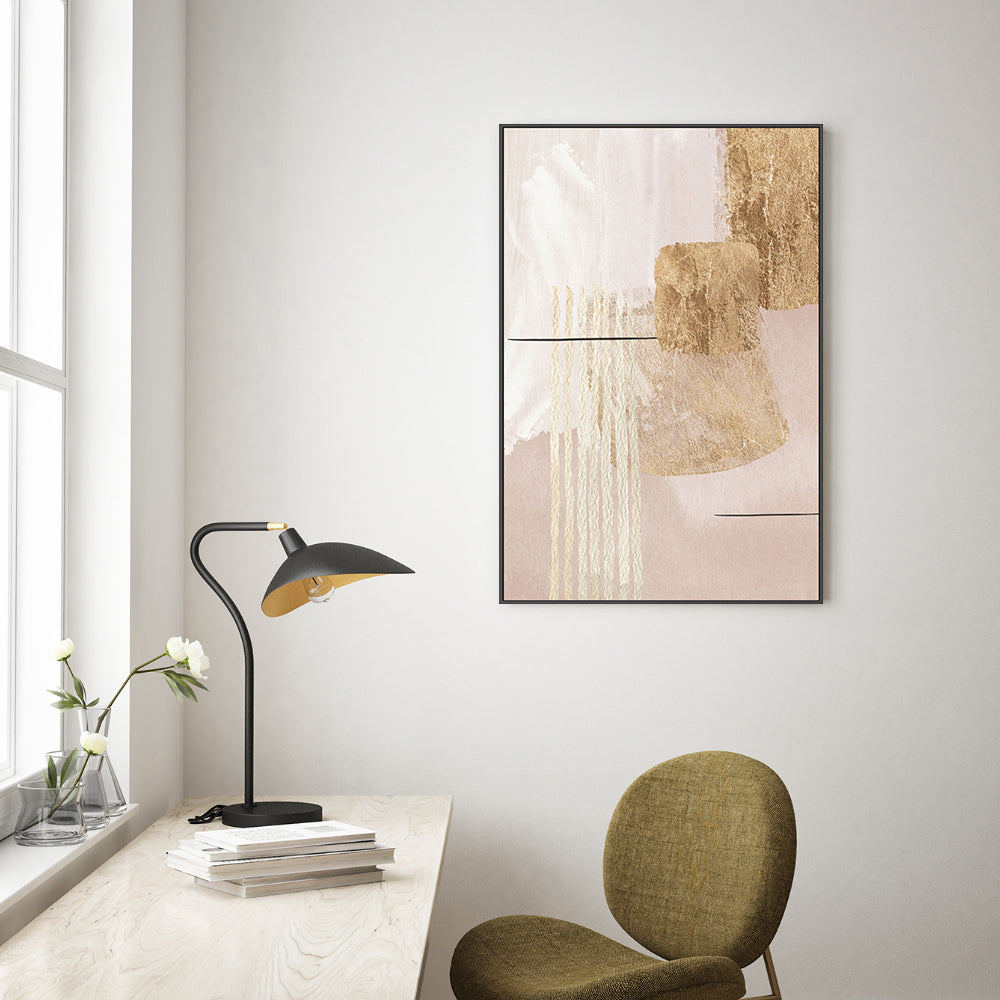 wall-art-print-canvas-poster-framed-Aesthetic Gold, Style A , By Sally Ann Moss-GIOIA-WALL-ART