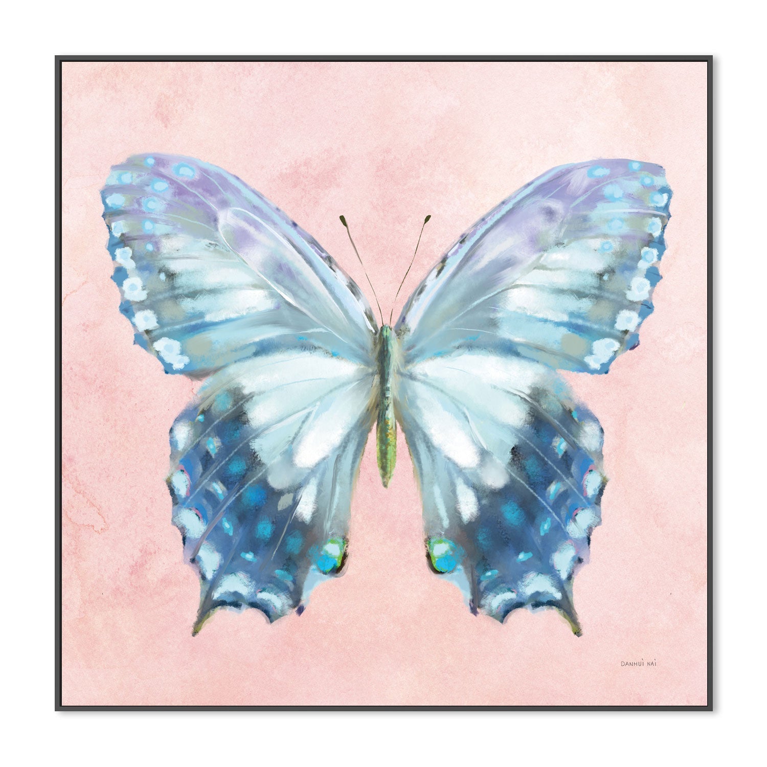 wall-art-print-canvas-poster-framed-Aflutter, Watercolor , By Danhui Nai-3