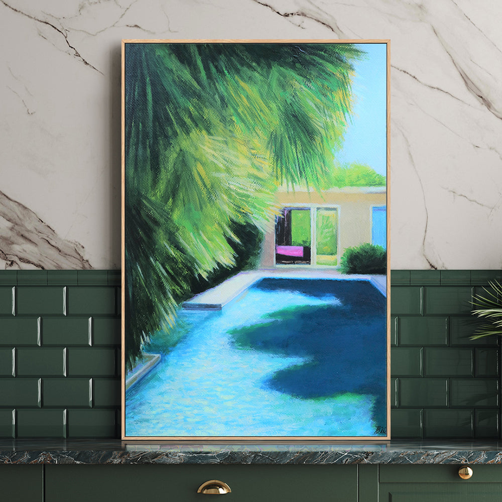 wall-art-print-canvas-poster-framed-Afternoon In June-by-Ieva Baklane-Gioia Wall Art