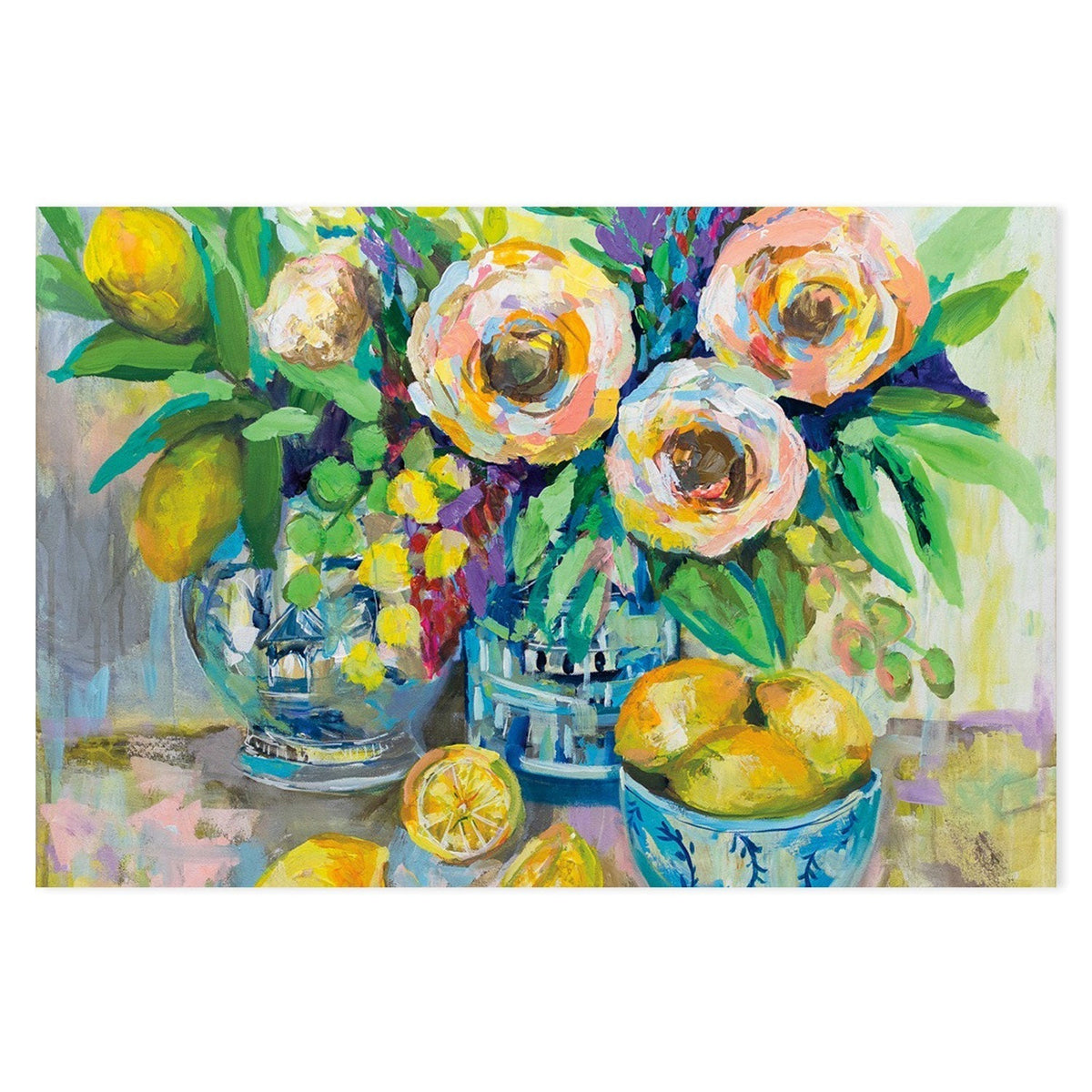 wall-art-print-canvas-poster-framed-Afternoon Lemonade-by-Jeanette Vertentes-Gioia Wall Art
