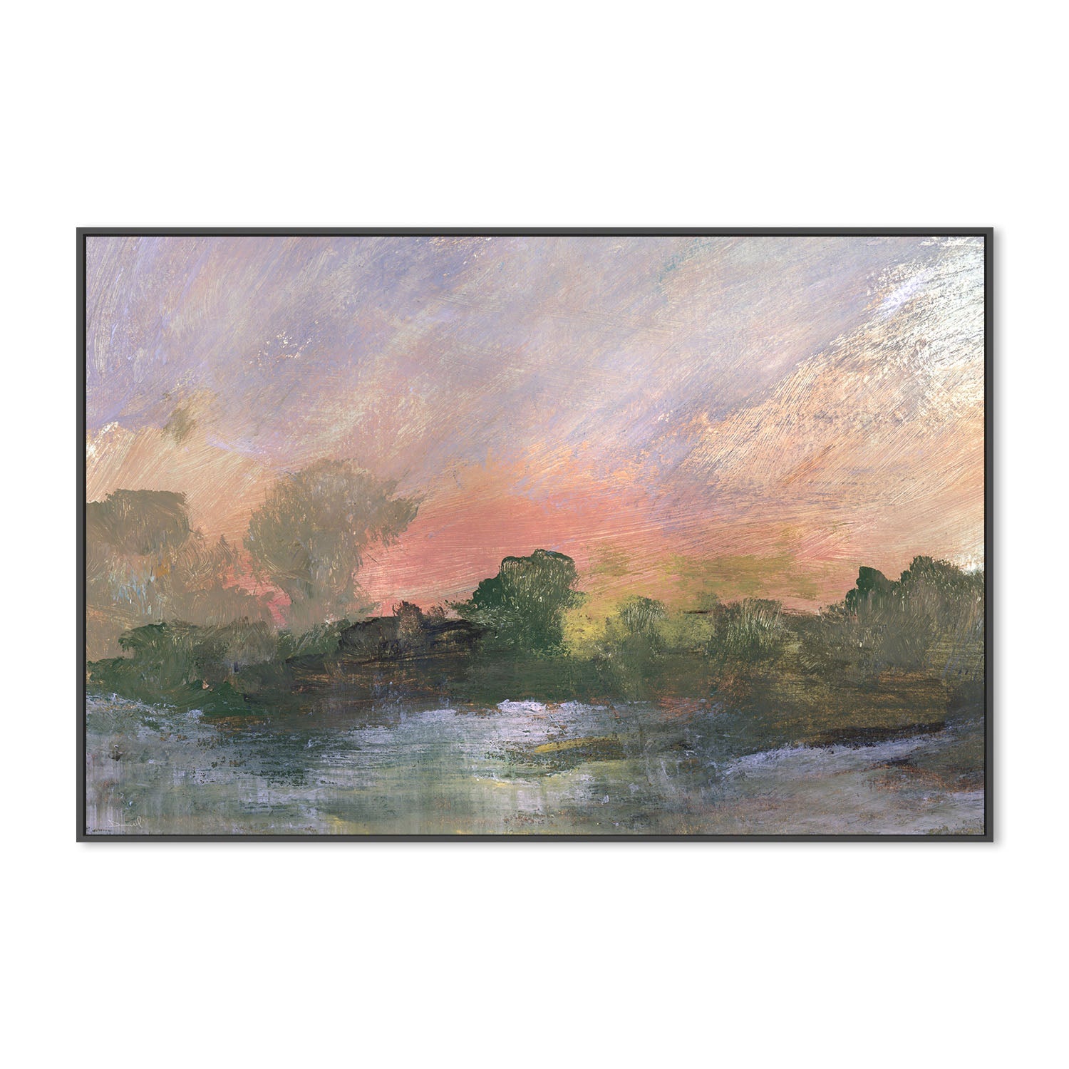 wall-art-print-canvas-poster-framed-Afternoon Woods , By Dan Hobday-3