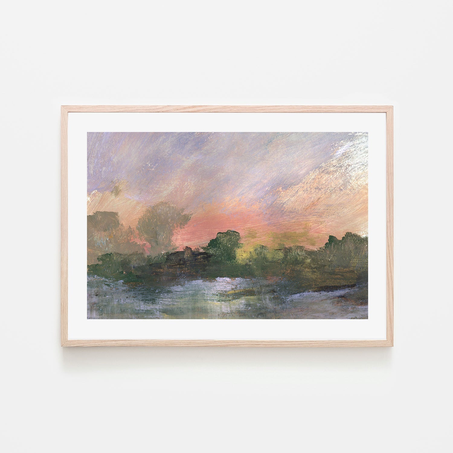 wall-art-print-canvas-poster-framed-Afternoon Woods , By Dan Hobday-6