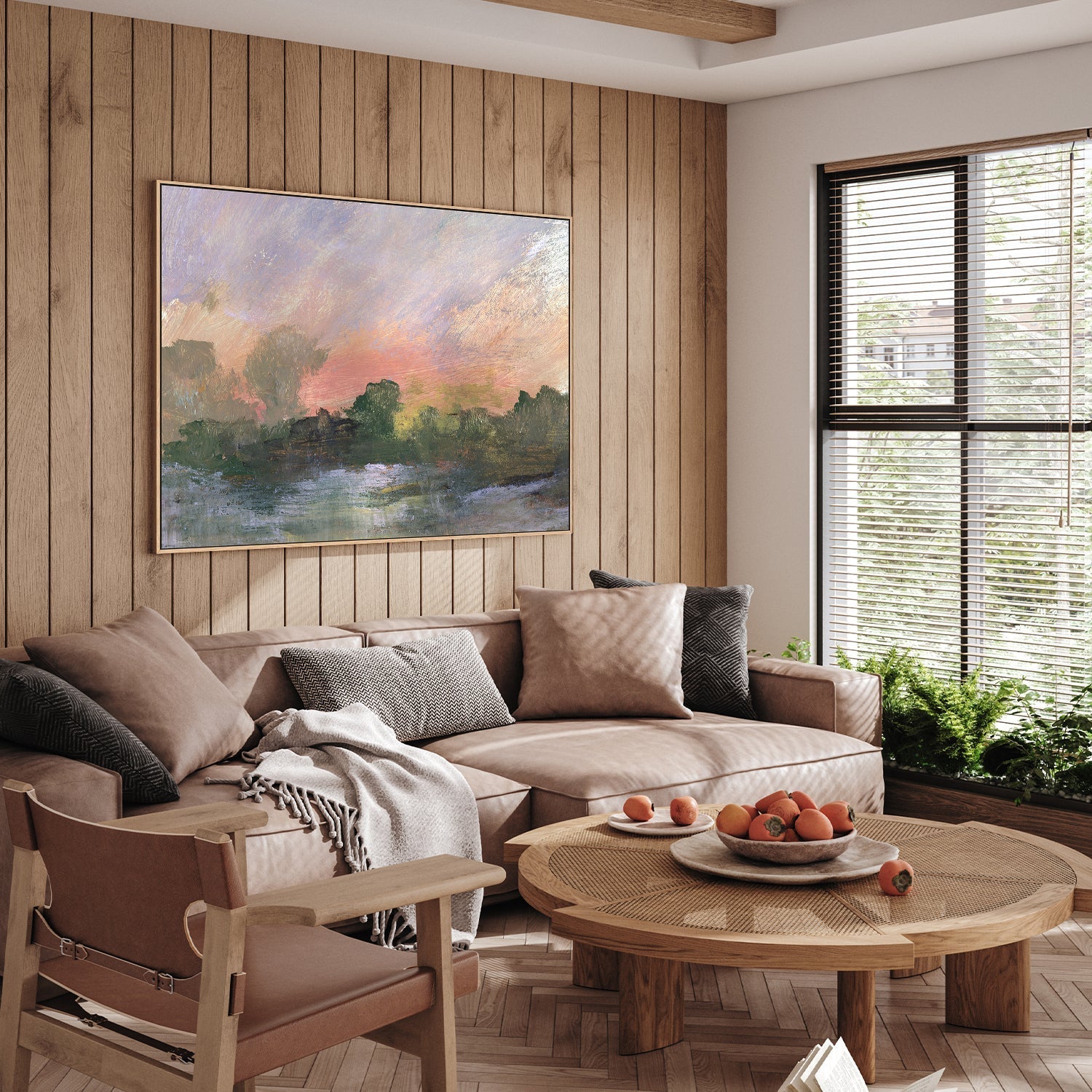 wall-art-print-canvas-poster-framed-Afternoon Woods , By Dan Hobday-7