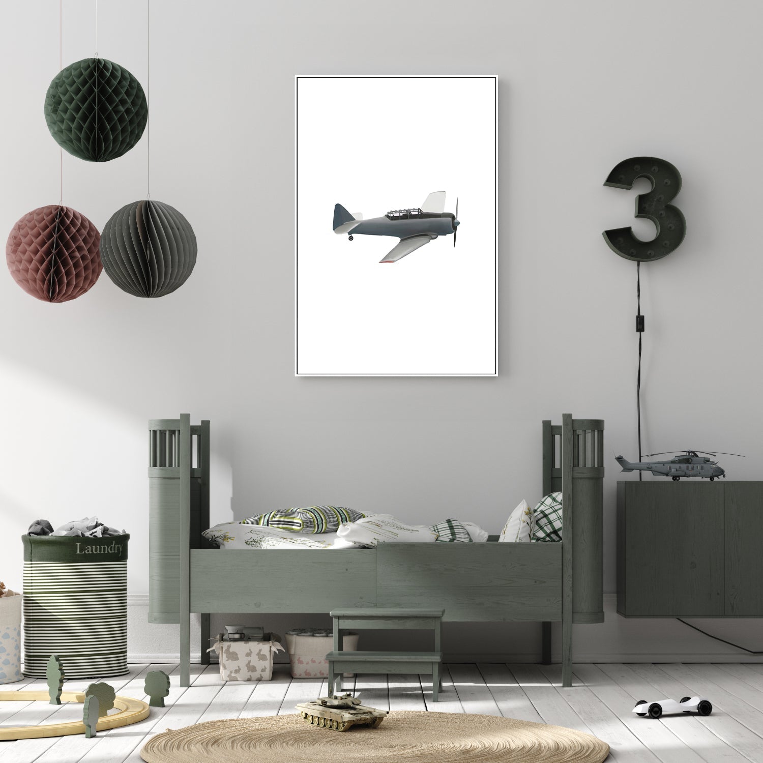 wall-art-print-canvas-poster-framed-Airplane, Style A , By Leah Straatsma-7