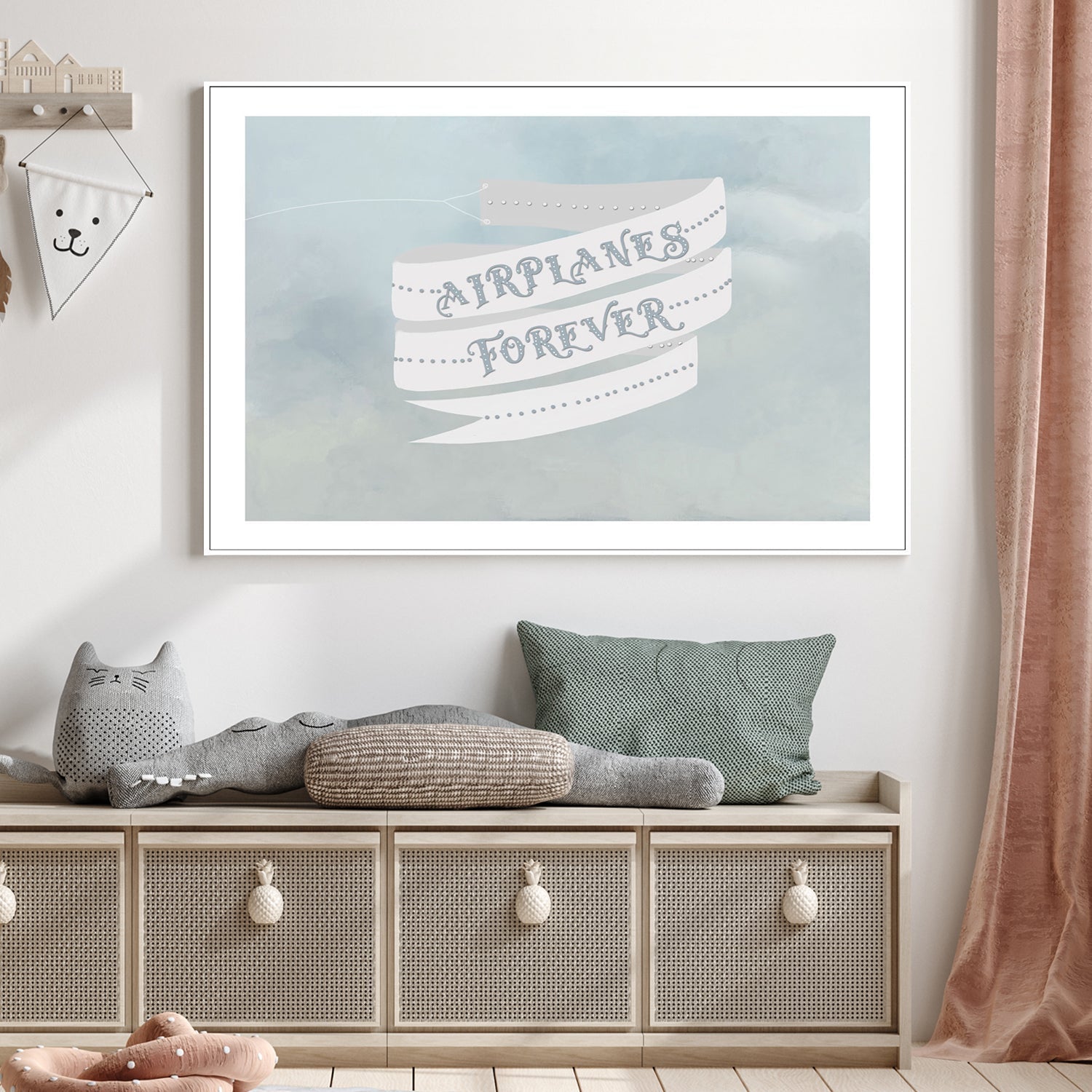 wall-art-print-canvas-poster-framed-Airplanes Forever , By Leah Straatsma-2